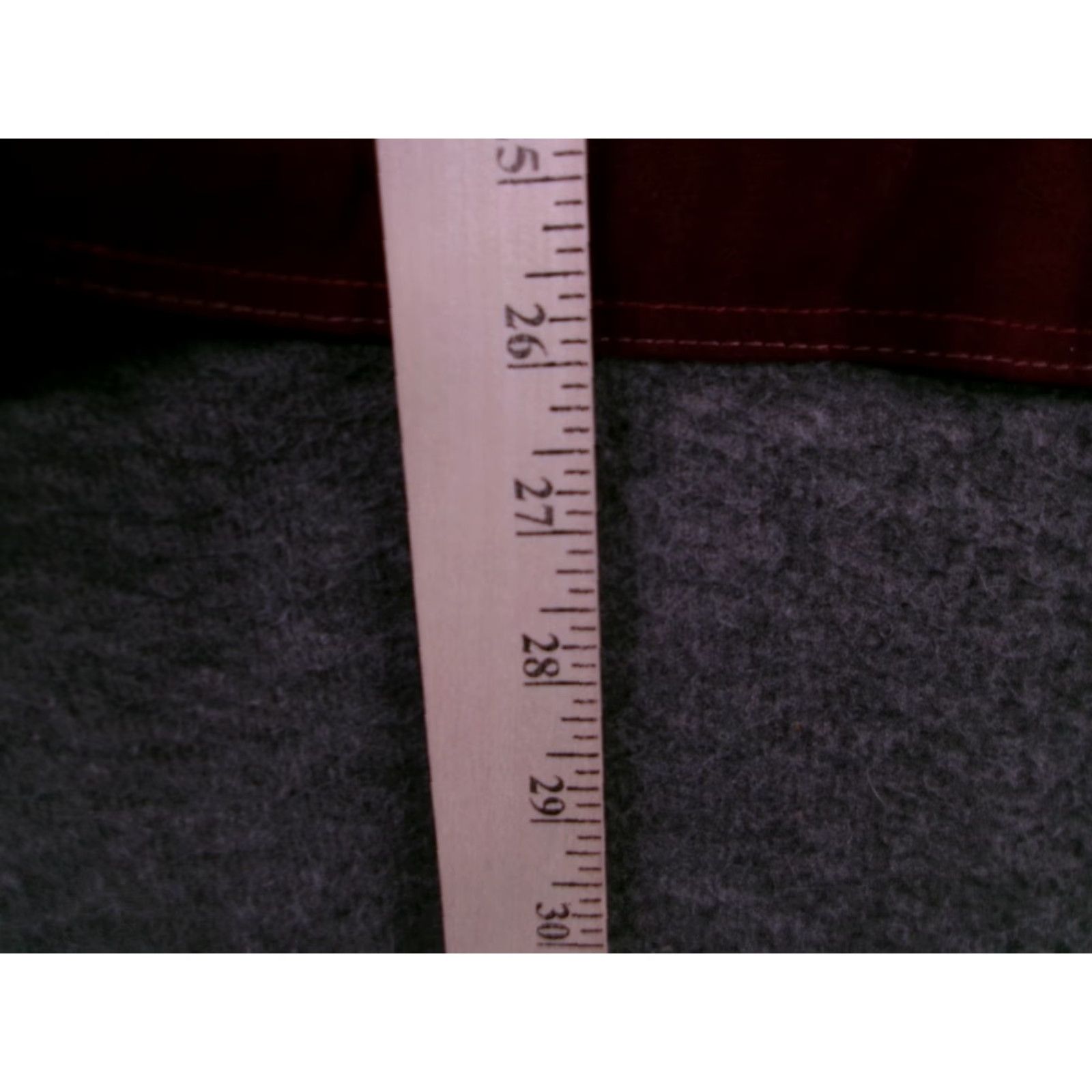 Vintage VINTAGE Fashion Bug Blazer Womens 30/32W Burgundy Button Front Lined Jacket Casual Work Size 4XL / US 24-26 - 5 Thumbnail