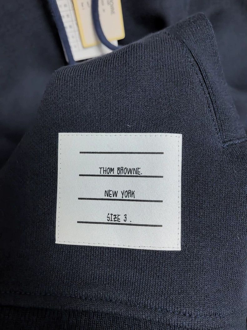 Thom Browne thom browne Classic hooded sweatshirt jacket 2503-Nextarrow Size US L / EU 52-54 / 3 - 2 Thumbnail