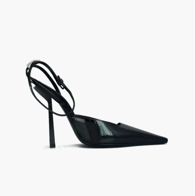 Saint Laurent Paris YSL Stiletto Heels Size US 8 / IT 38 - 2 Thumbnail