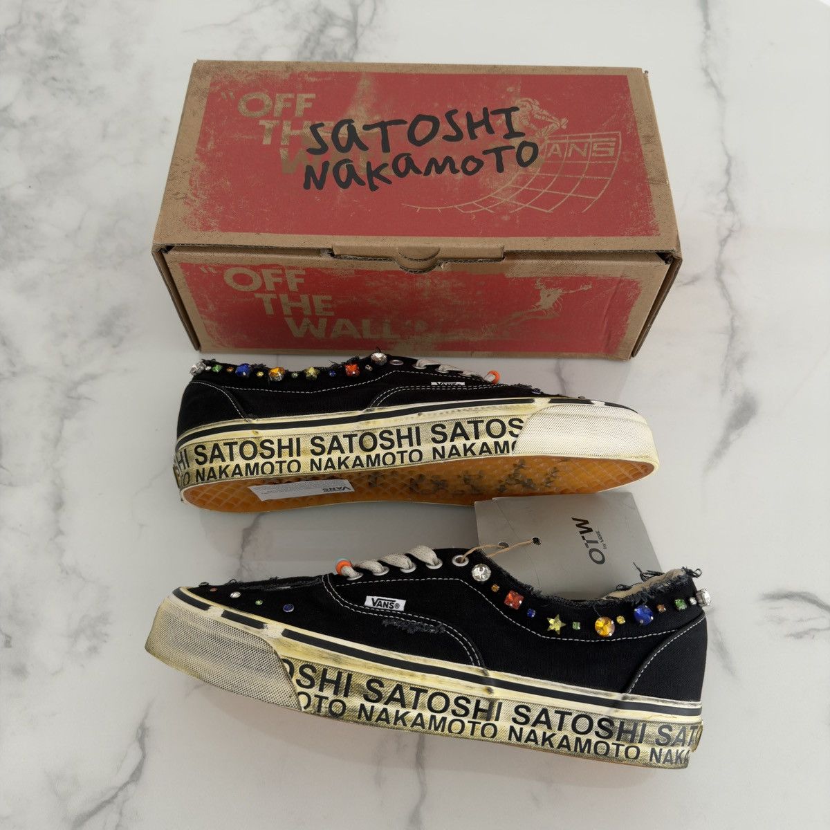 Satoshi Nakamoto × Vans Satoshi Nakamoto Vans US 12 🚫READ DESCRIPTION🚫 Size US 12 / EU 45 - 3 Thumbnail