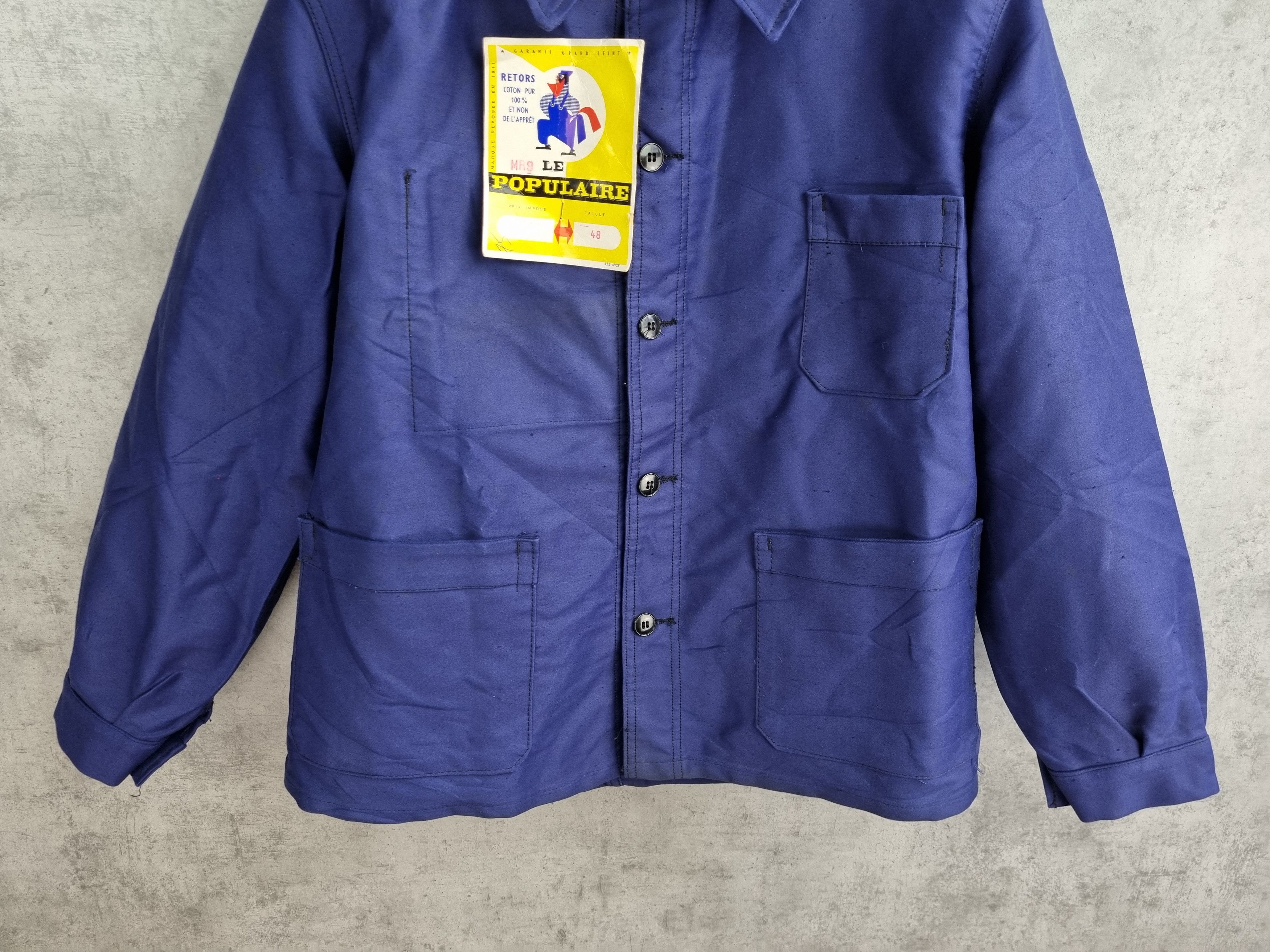 Le Laboureur × Vetra Vintage Sanfor Worker Jacket Size US M / EU 48-50 / 2 - 7 Thumbnail