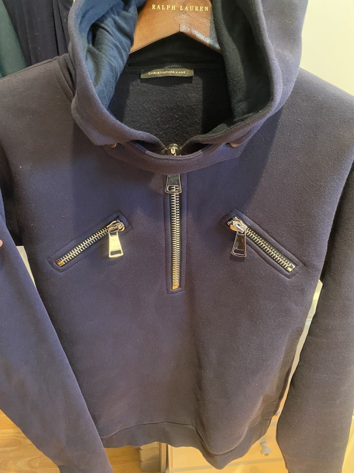 Christopher Kane Jumbo zip Hoodie Size US L / EU 52-54 / 3 - 1 Thumbnail