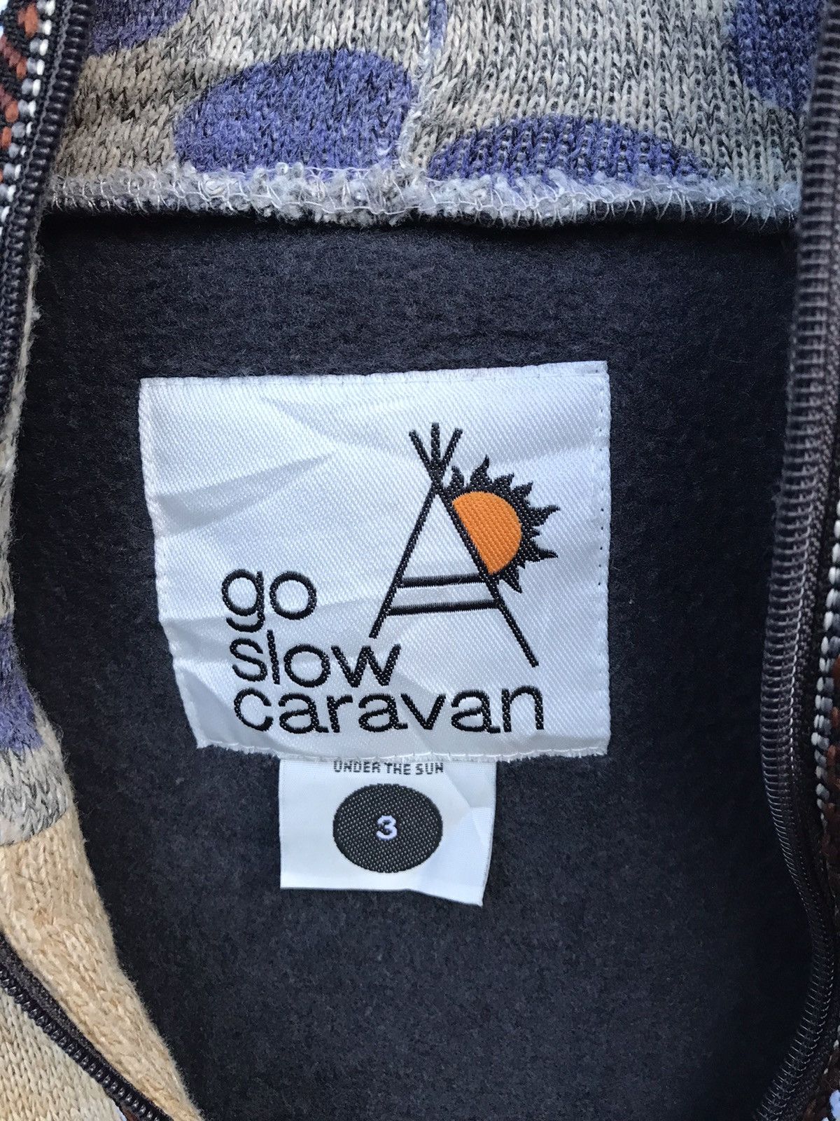 go slow caravan Go slow caravan zipper jacket sweatshirt hoodie Size US M / EU 48-50 / 2 - 5 Thumbnail