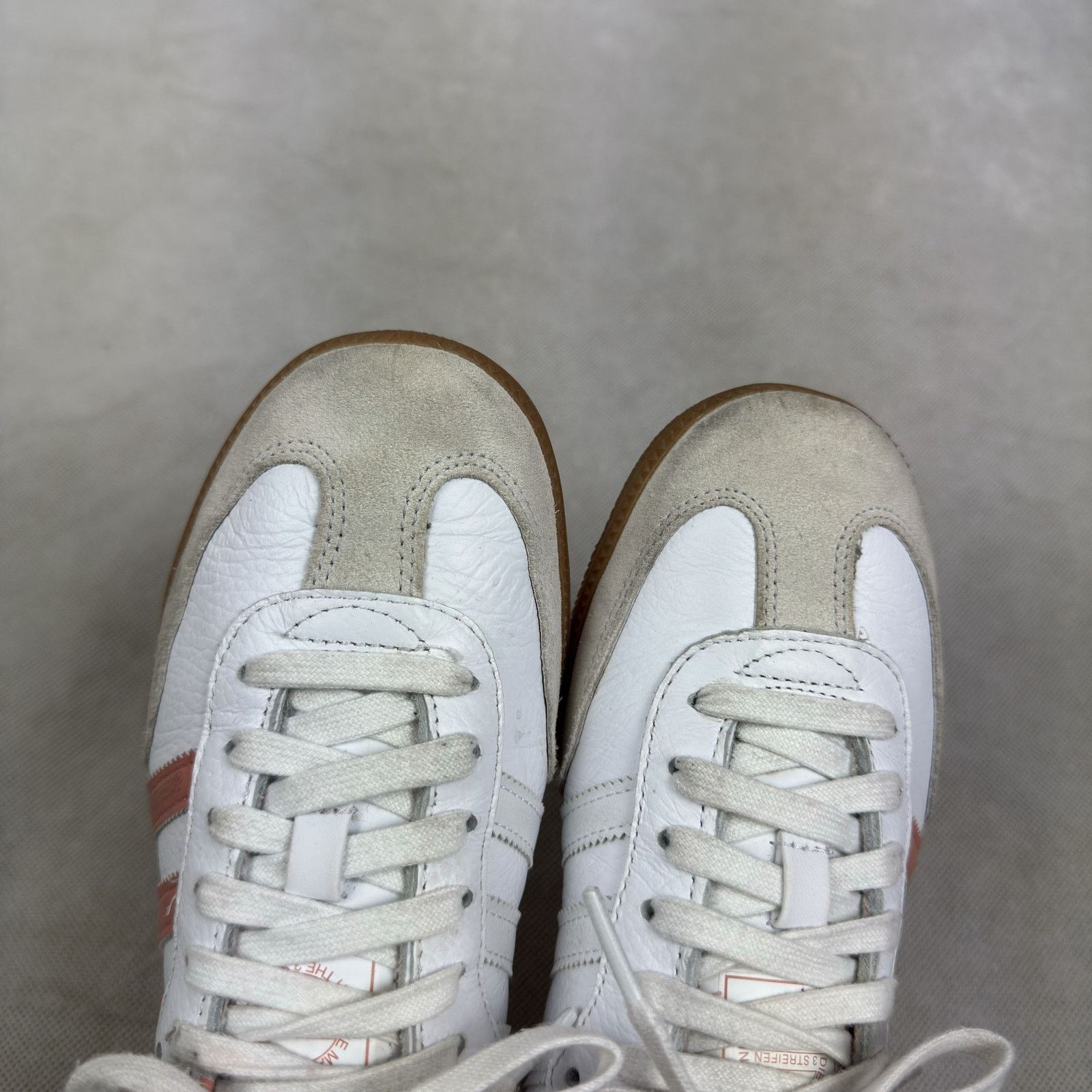 Adidas Adidas Samba IG5932 Women's White Beige Sneakers Shoes 7 Size US 7 / IT 37 - 4 Thumbnail