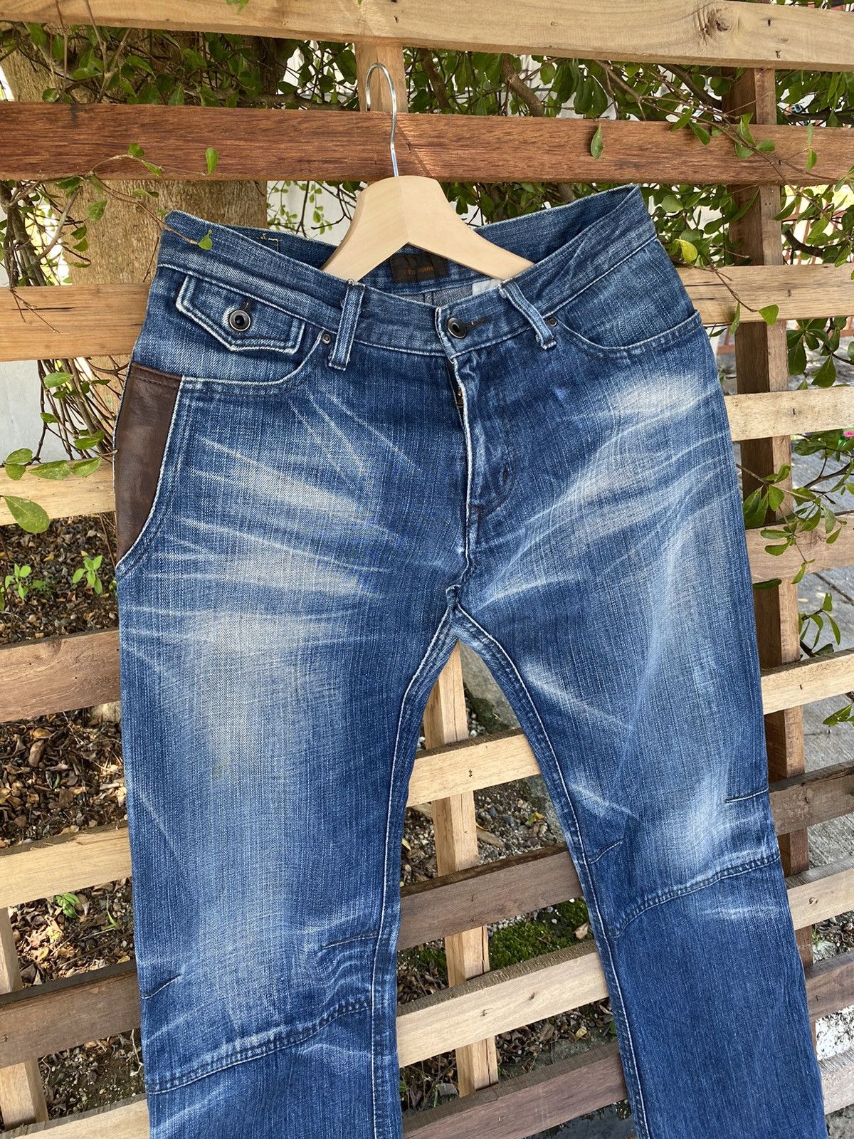 Issey Miyake Vintage Tete Homme By Issey Miyake Denim Pants Size US 32 / EU 48 - 1 Thumbnail