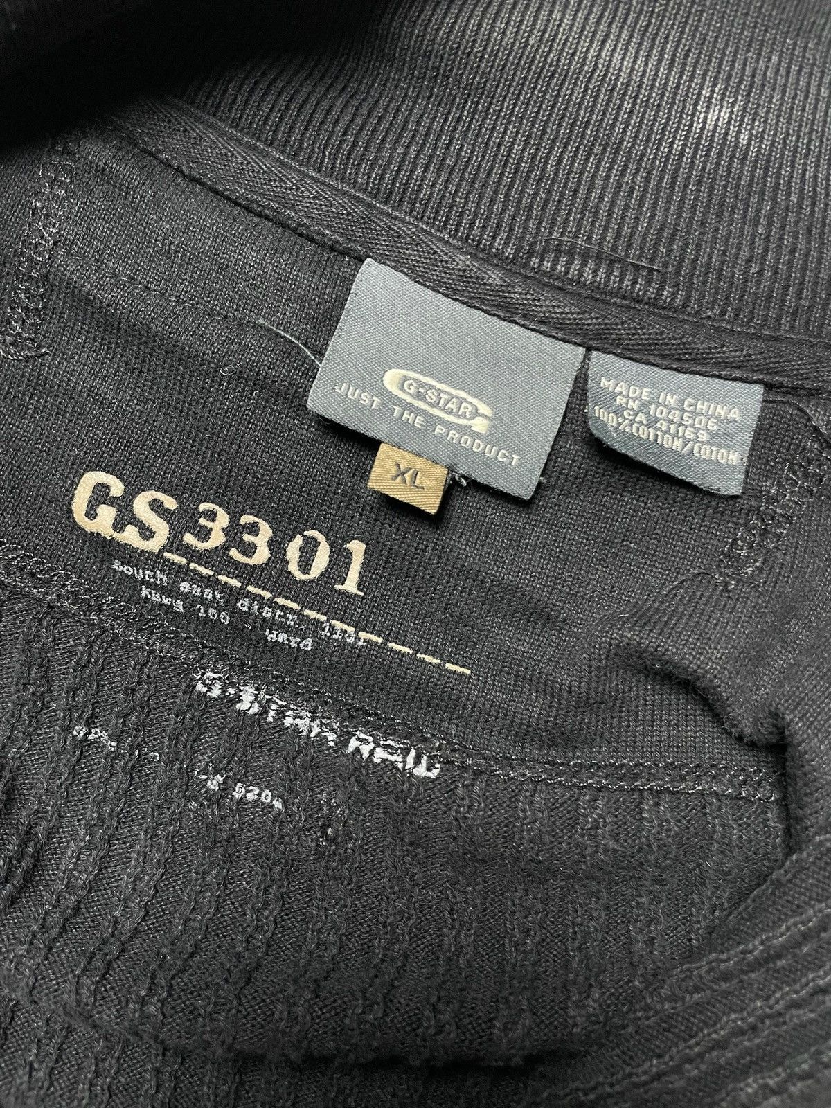 G-Star × Vintage Vintage G-Star Raw zip sweater size M/L avant-garde Y2K Size US M / EU 48-50 / 2 - 4 Thumbnail