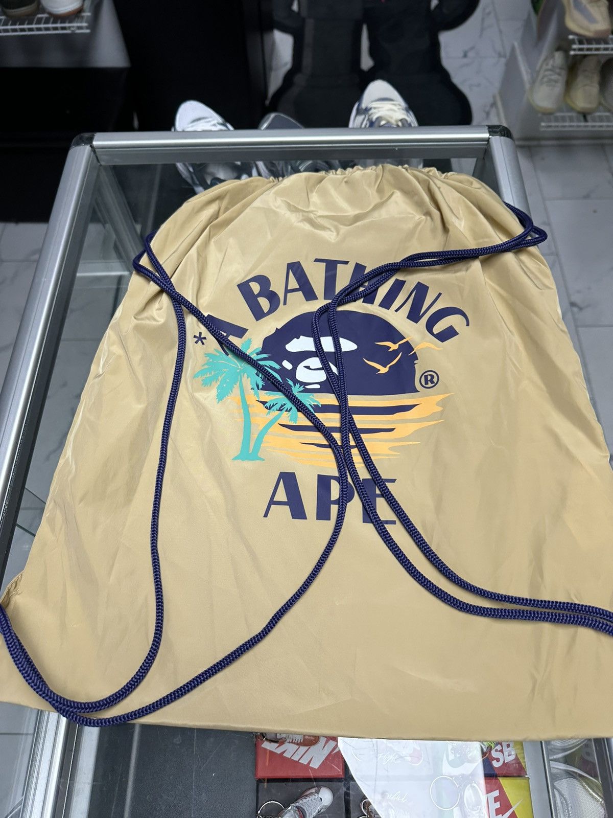 Bape Bape Japan Draw String Bag Size ONE SIZE - 2 Thumbnail