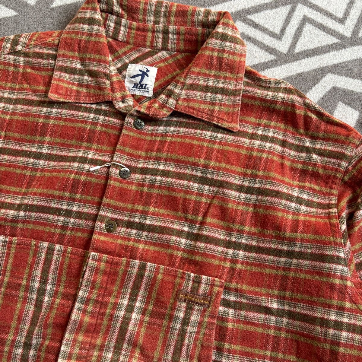 Hai Sporting Gear Issey miyake hai sporting gear outer flannel shirt Size US M / EU 48-50 / 2 - 6 Thumbnail