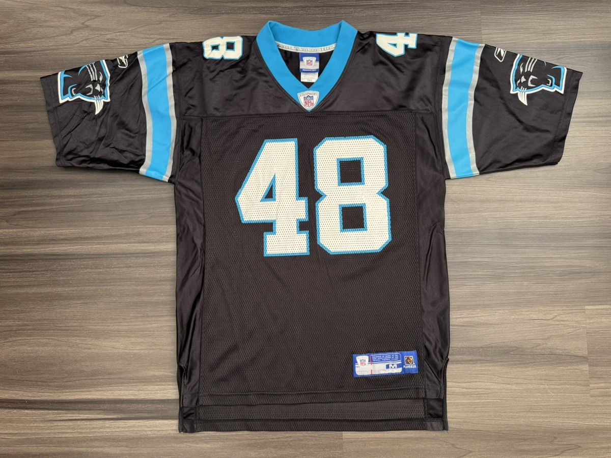 Reebok Stephen Davis #48 Carolina Panthers NFL Equipment Jersey Size US M / EU 48-50 / 2 - 1 Thumbnail
