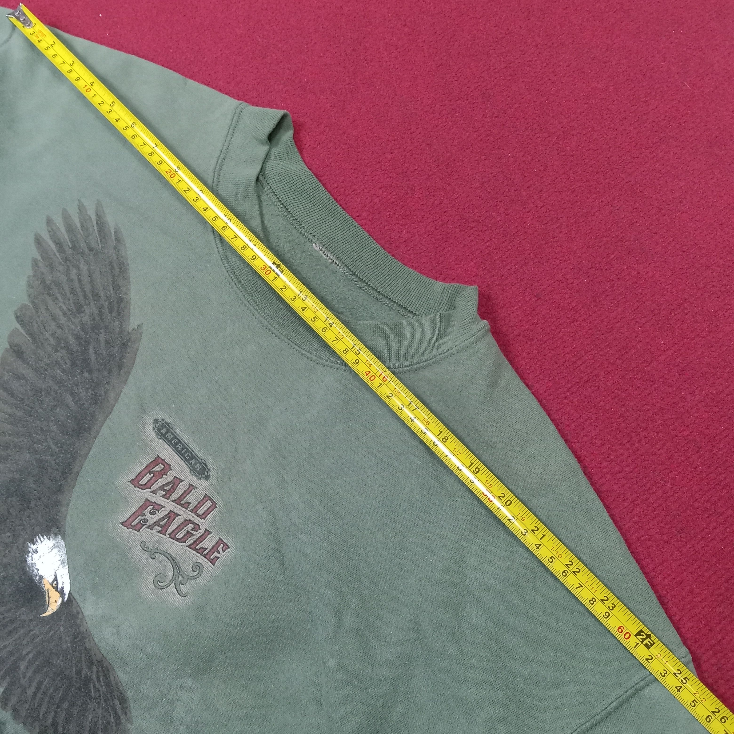 Vintage Bald Eagle Biker Riders Motorcycle Style Vintage Sweatshirt Size US L / EU 52-54 / 3 - 11 Thumbnail