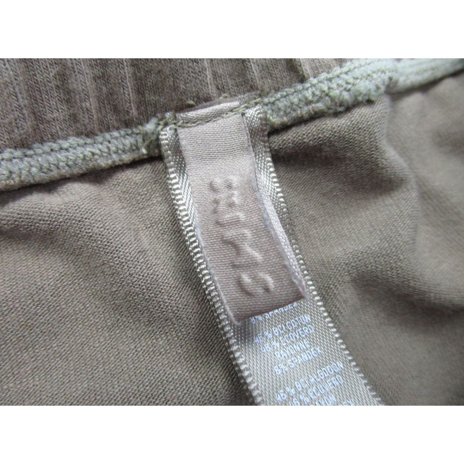 SKIMS Skims Skirt Womens XS Beige Jersey Knit Maxi Elastic Waist Back Slit Stretch Size XS / US 0-2 / IT 36-38 - 4 Thumbnail