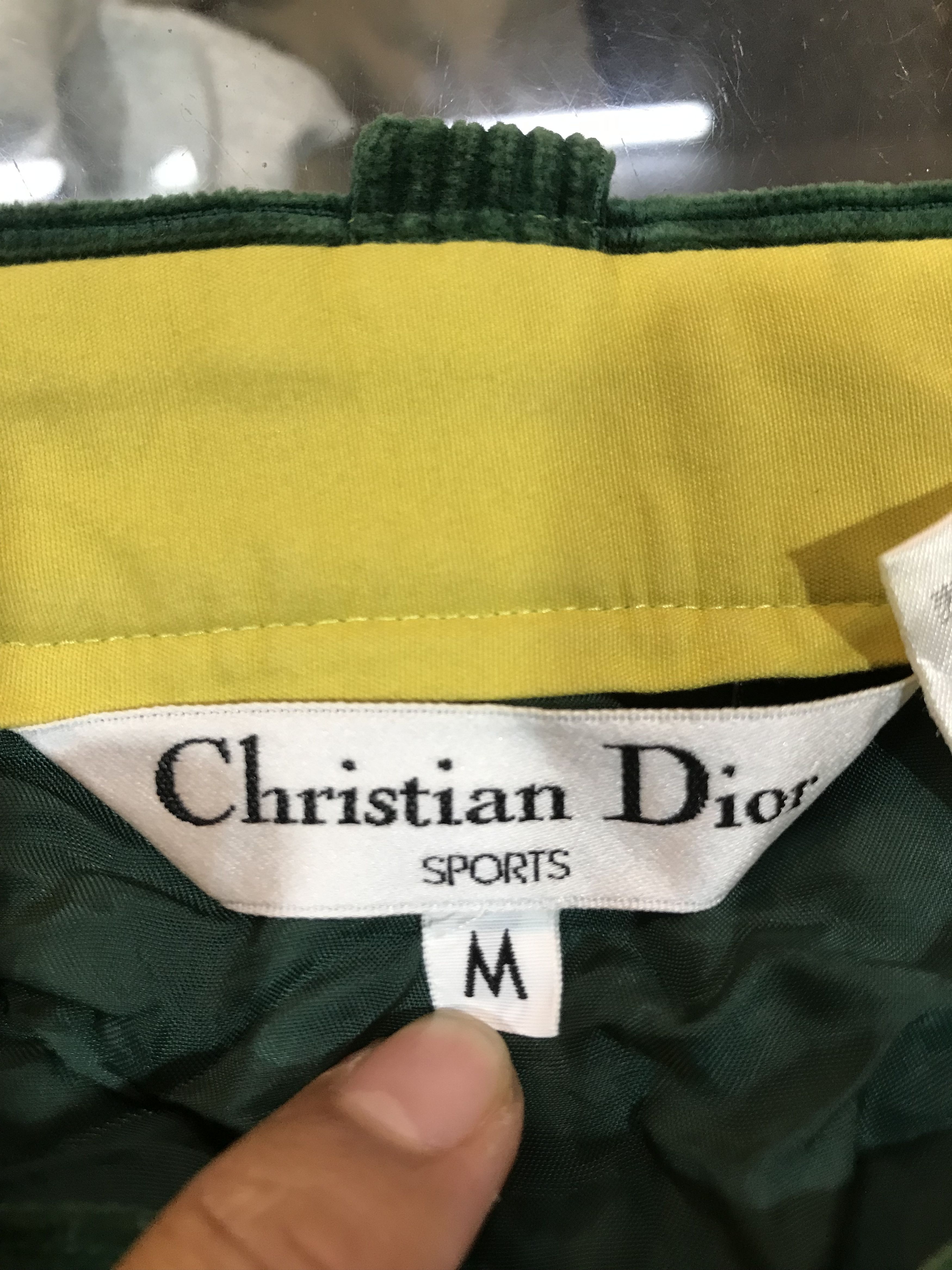 Christian Dior Monsieur Christian Dior Sports Green Suede Shorts Pants Size 25" / US 0 / IT 36 - 3 Thumbnail