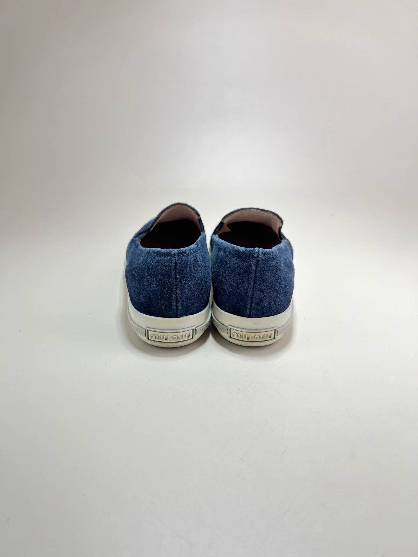 Miu Miu MIUMIU Suede Slip-On Low-Top Sneakers Size US 6 / IT 36 - 3 Thumbnail