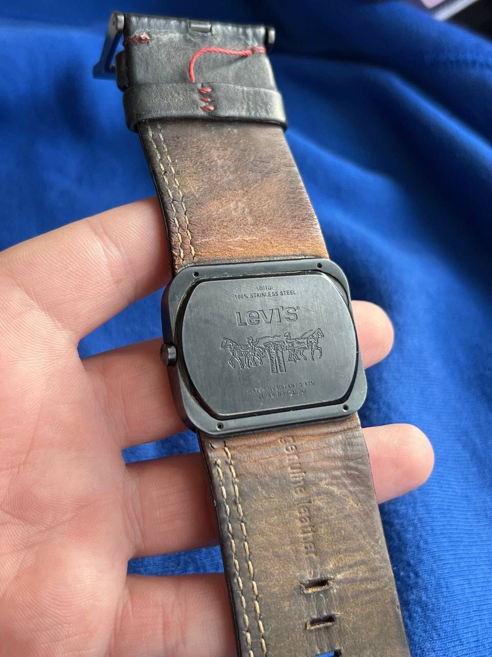 Levi's Vintage Levis Japanese style Futuristic Skull Dial Watch Y2K Size ONE SIZE - 9 Thumbnail