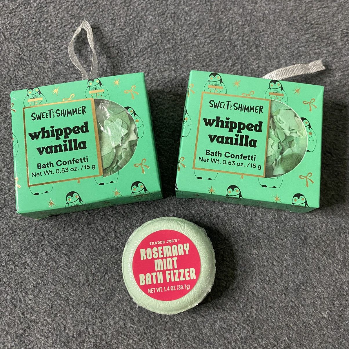 Other Sweet Shimmer Vanilla Bath Trader Joes Rosemary Mint Fizzer Size ONE SIZE - 1 Thumbnail