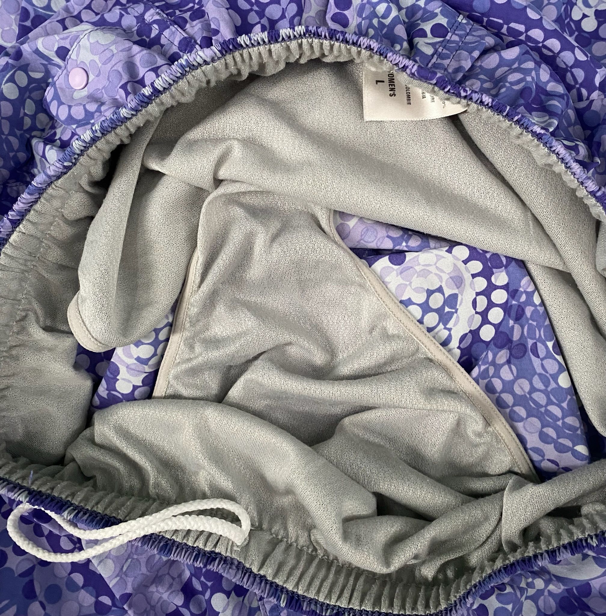 Patagonia 90’s Patagonia Purple Geometric Patterned Lined Shorts Large Size 36" / US 14 / IT 50 - 7 Thumbnail