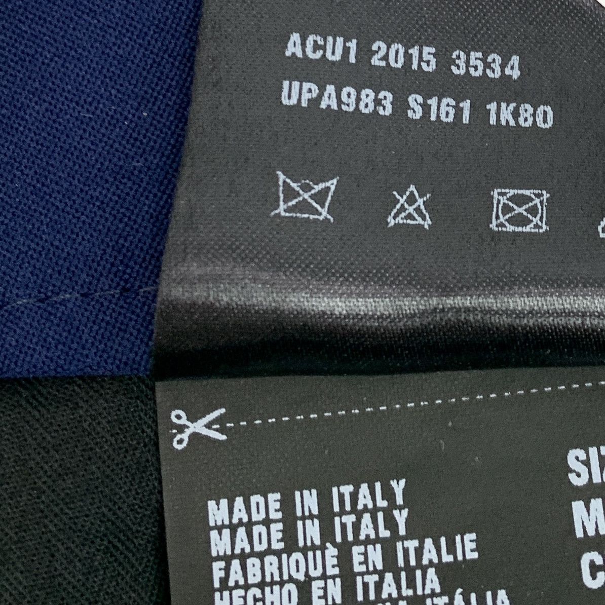 Prada Prada Dark Blue Patchwork Casual Pants (S) Size US 30 / EU 46 - 4 Thumbnail