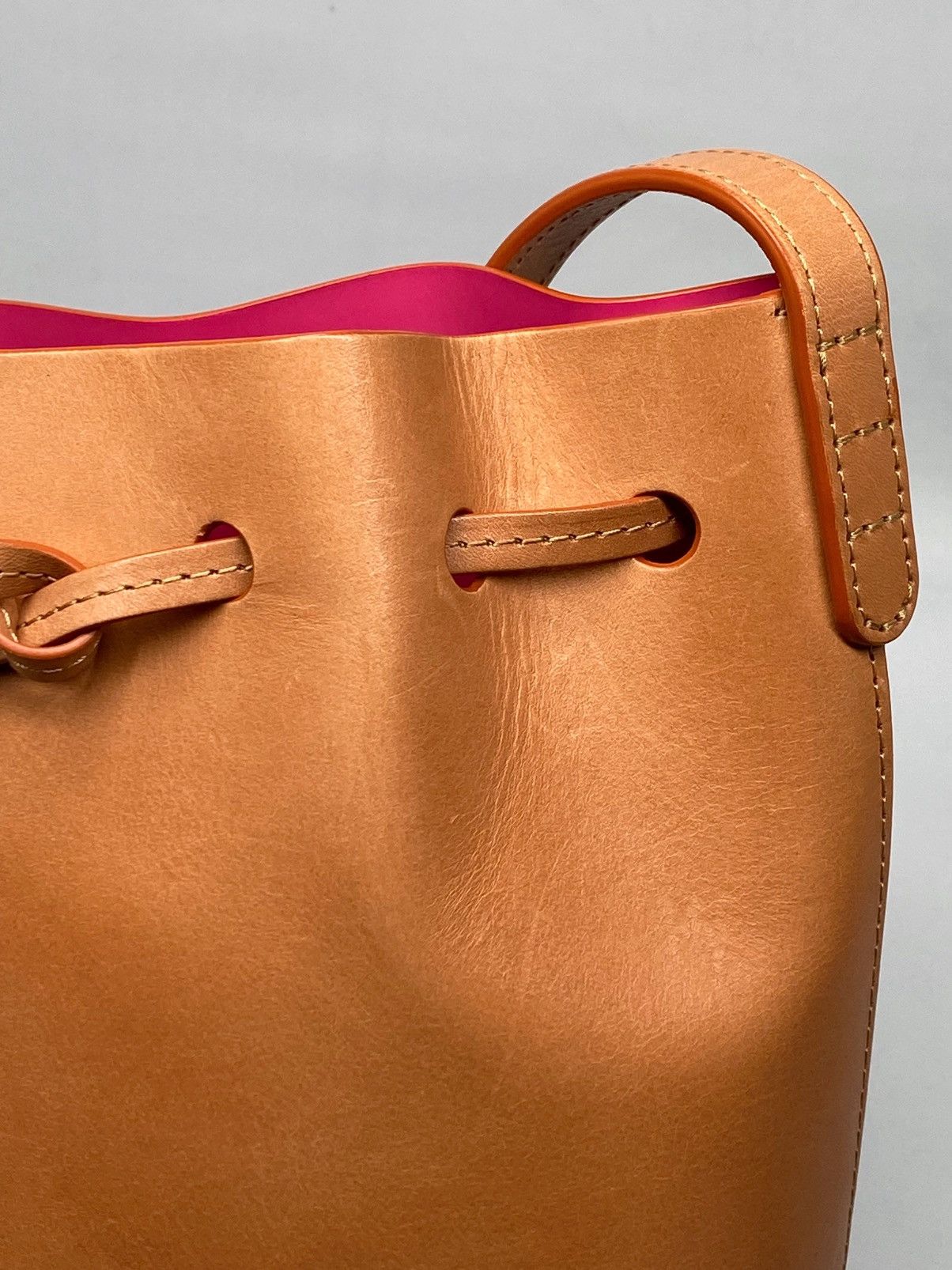 Mansur Gavriel Mansur Gavriel Mini Mini Leather Bucket Bag Size ONE SIZE - 18 Thumbnail