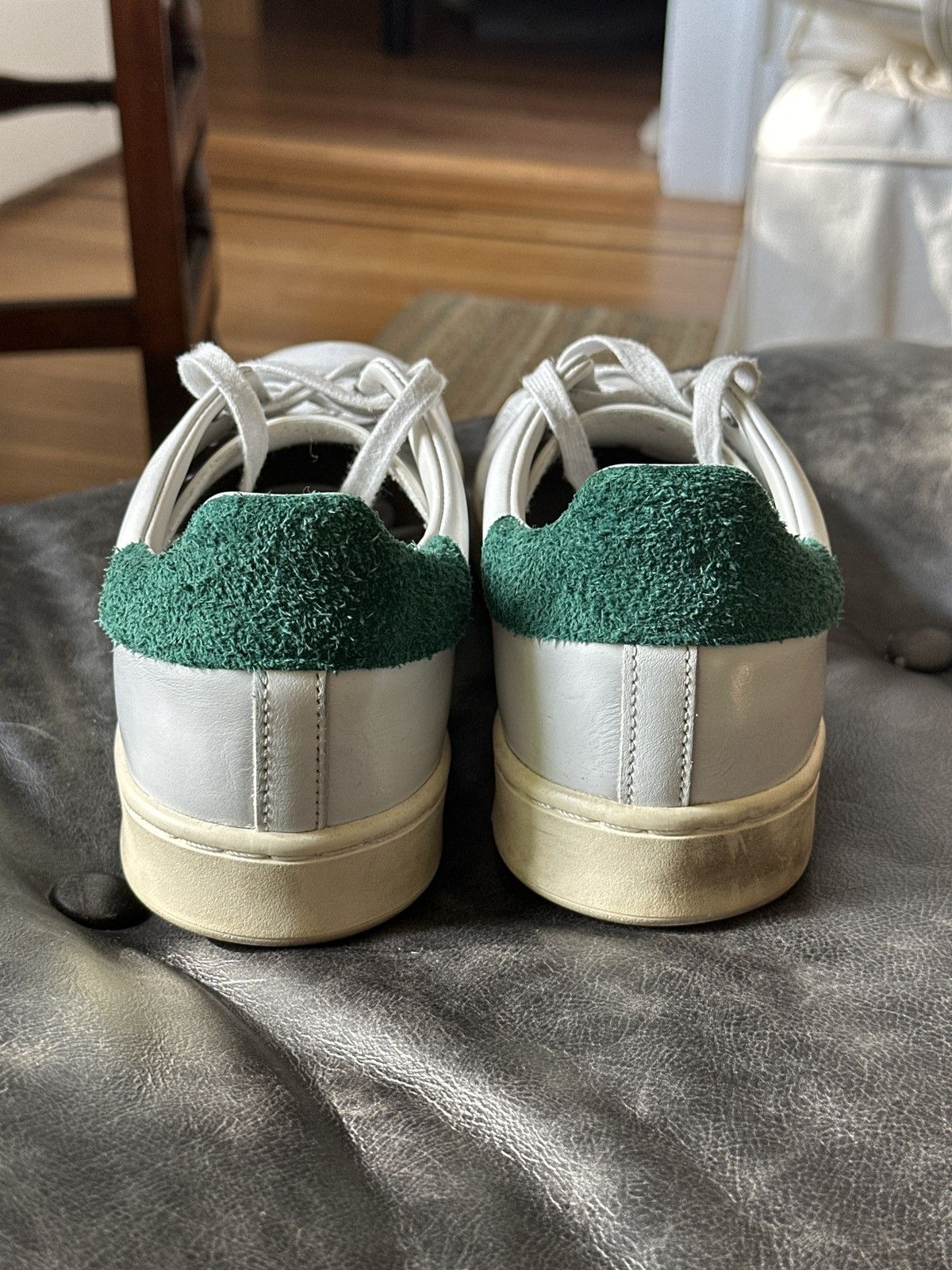 Adidas Adidas Stan Smith 'White Collegiate Green' Size US 11 / EU 44 - 3 Thumbnail
