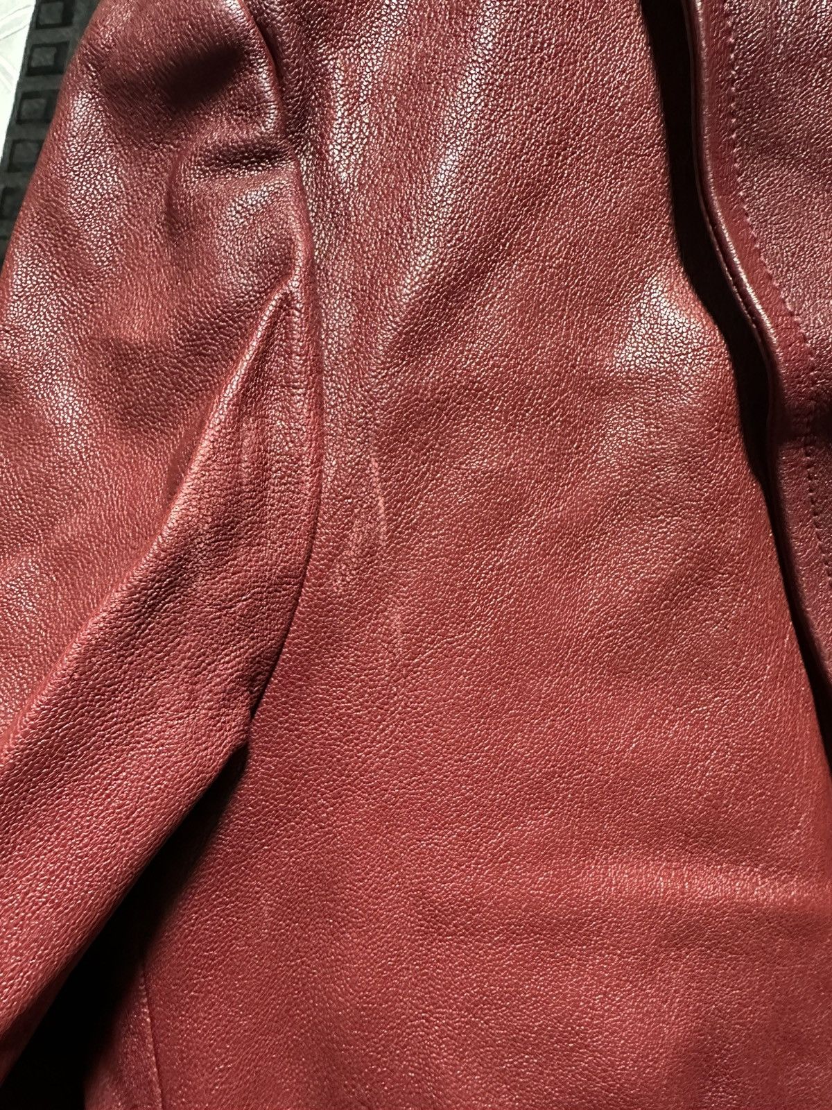 Alexander McQueen Alexan mcqueen leather blazer jacket Size 48L - 8 Thumbnail