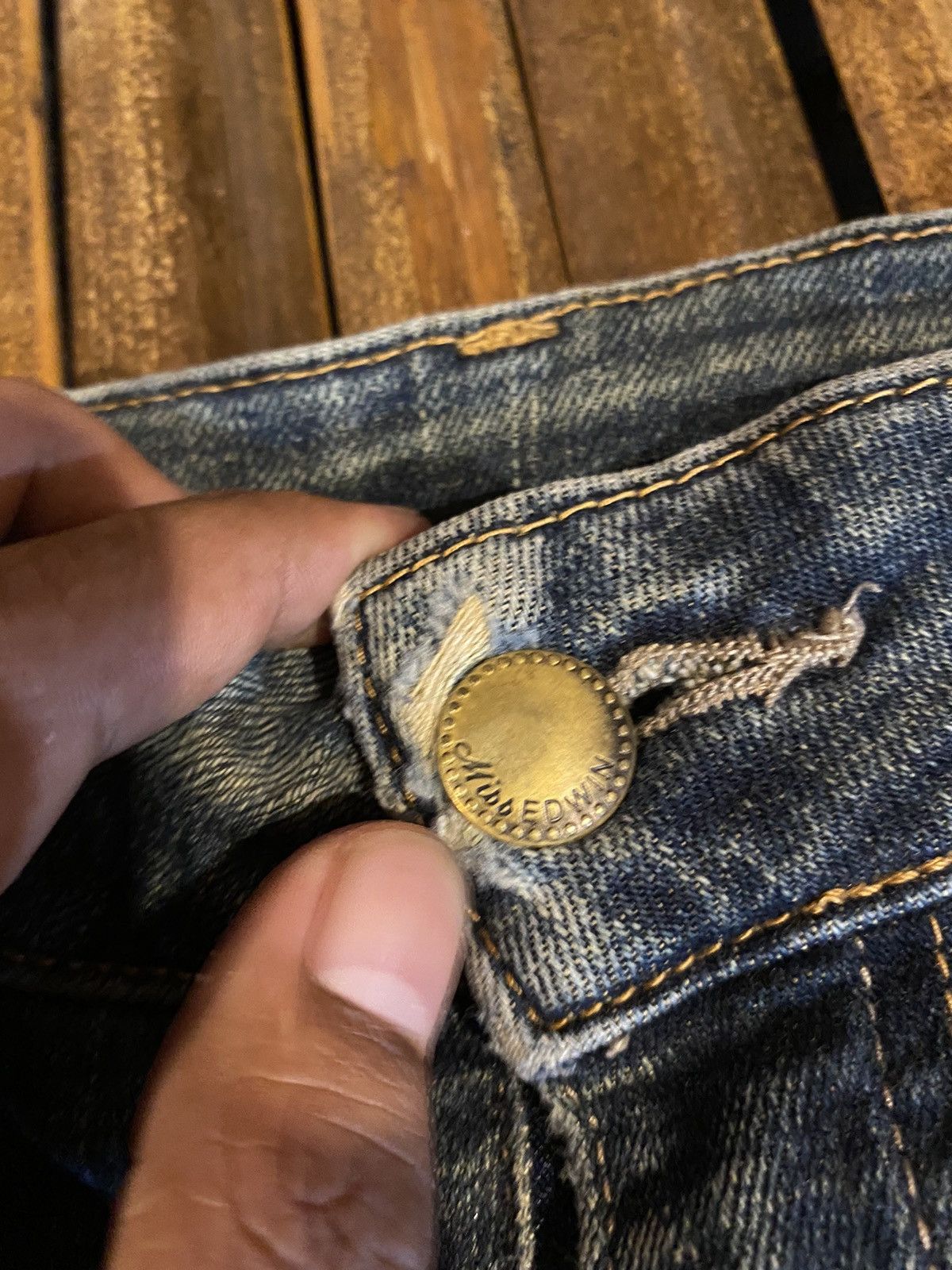 Edwin MISS EDWIN DENIM PANTS Size 30" / US 8 / IT 44 - 7 Thumbnail