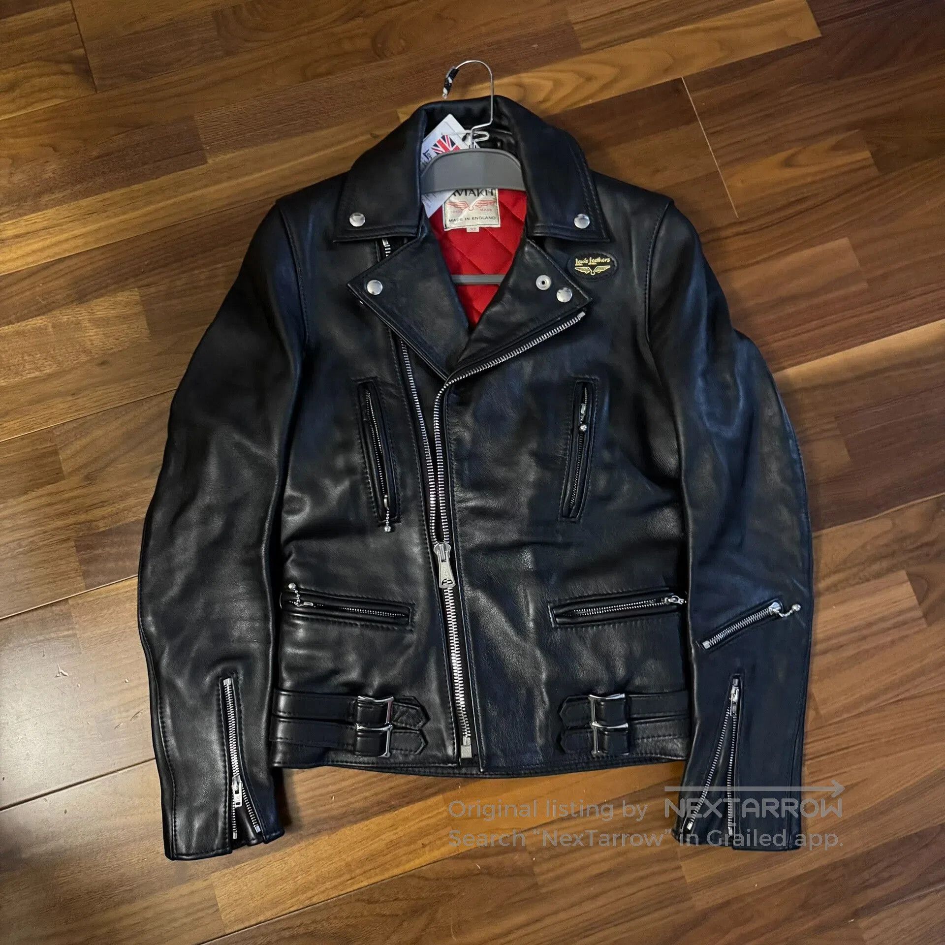 Lewis Leathers Lewis Leathers Black Biker Jacket 32. Size XS / US 0-2 / IT 36-38 - 1 Thumbnail