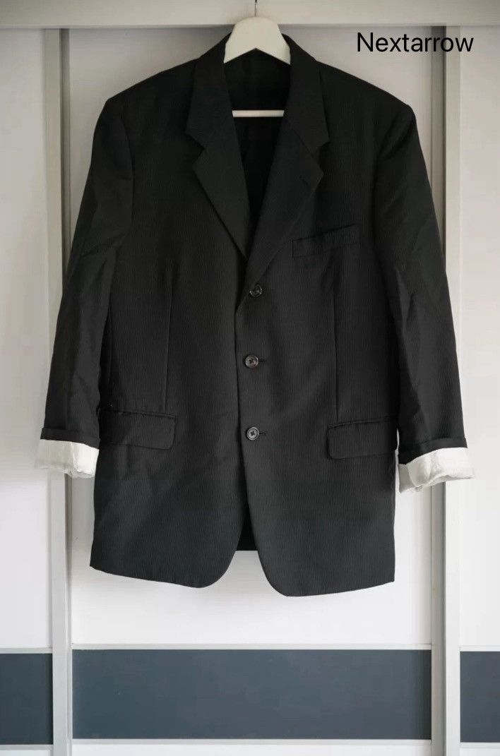 Yohji Yamamoto Yohji Yamamoto 09ss Striped Suit 2412-Nextarrow Size US S / EU 44-46 / 1 - 3 Thumbnail
