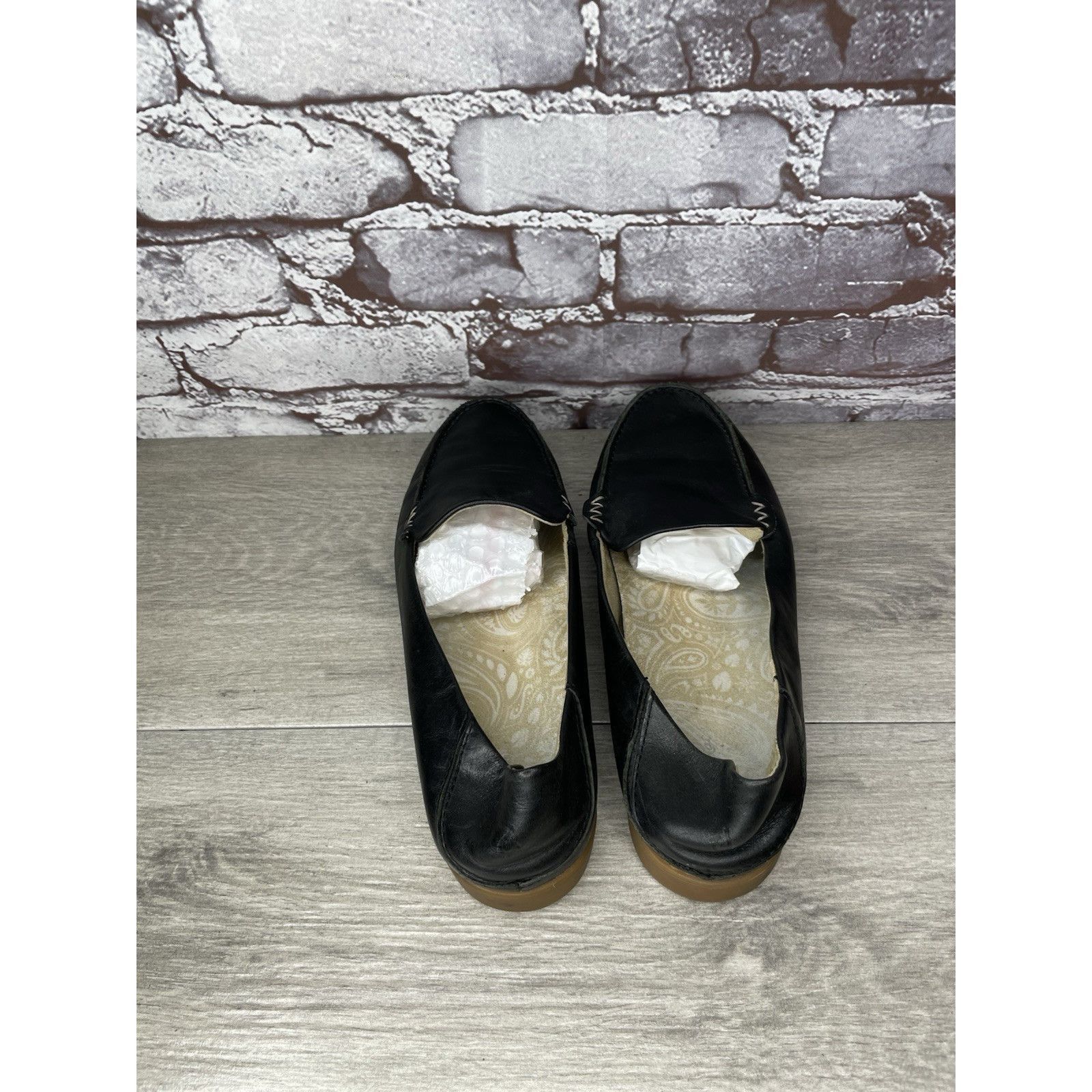 Olukai OluKai Kiele Black Leather Loafer Convertible Slip On Flats Size US 9 / IT 39 - 5 Thumbnail