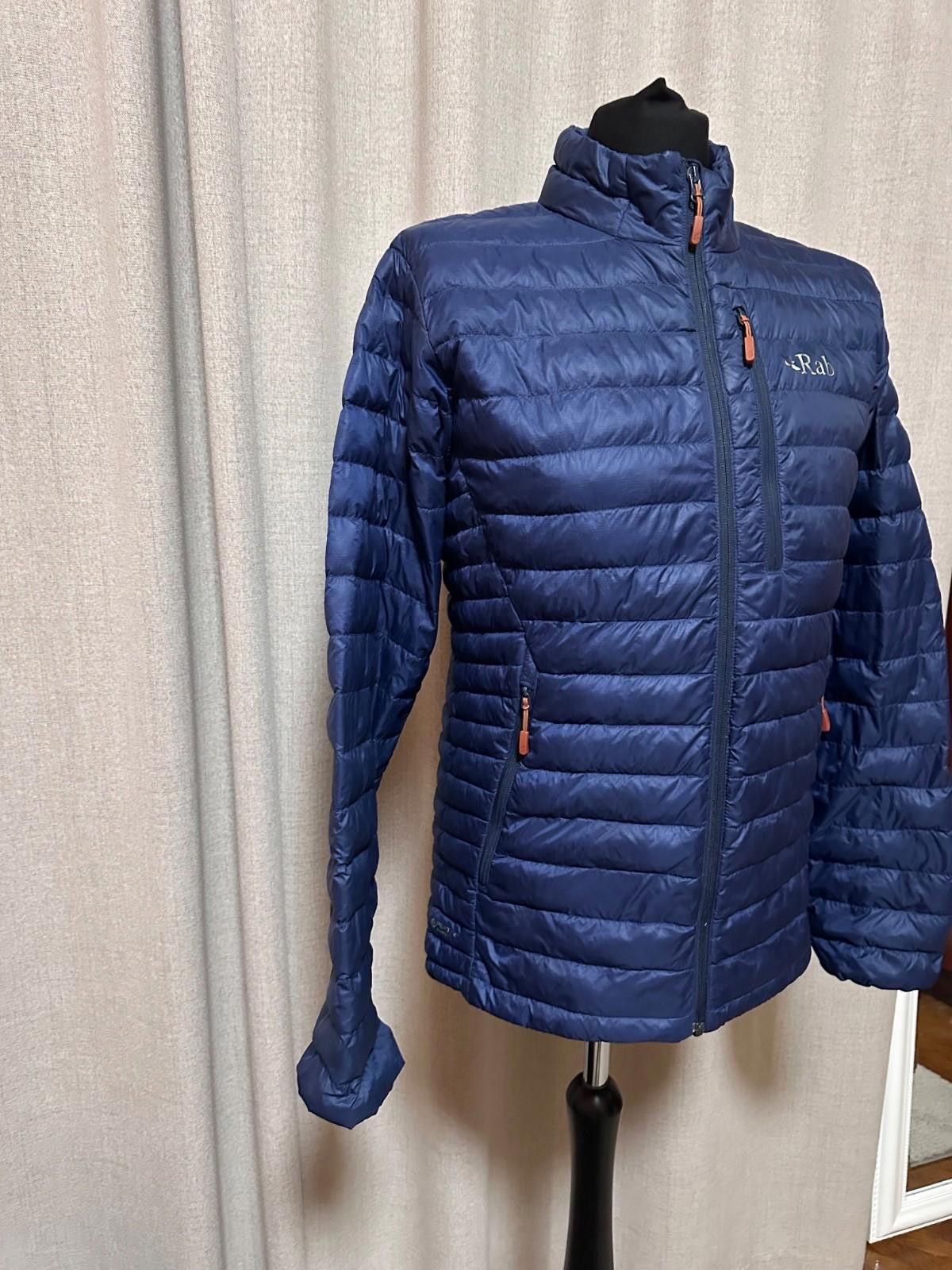 Rab Rab Microlight Alpine Jacket Mens Medium Blue Down Size US M / EU 48-50 / 2 - 4 Thumbnail