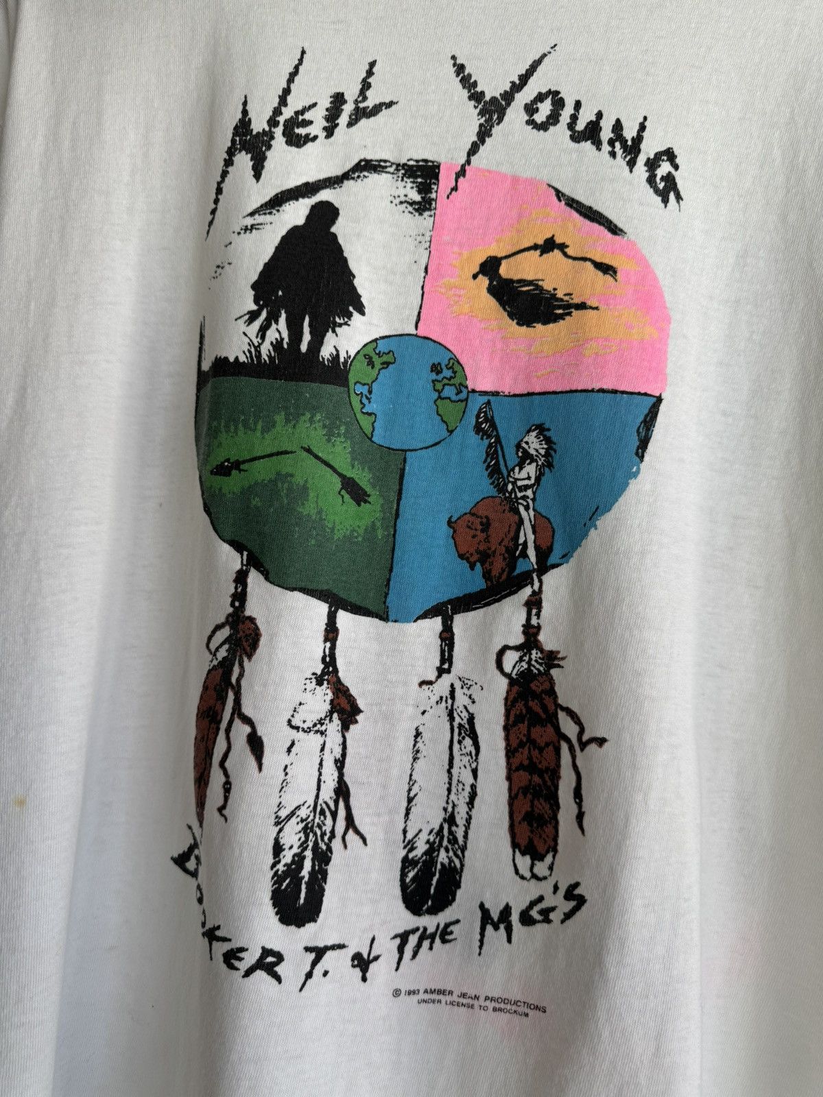Vintage Vintage 1993 Neil Young Size US L / EU 52-54 / 3 - 2 Thumbnail