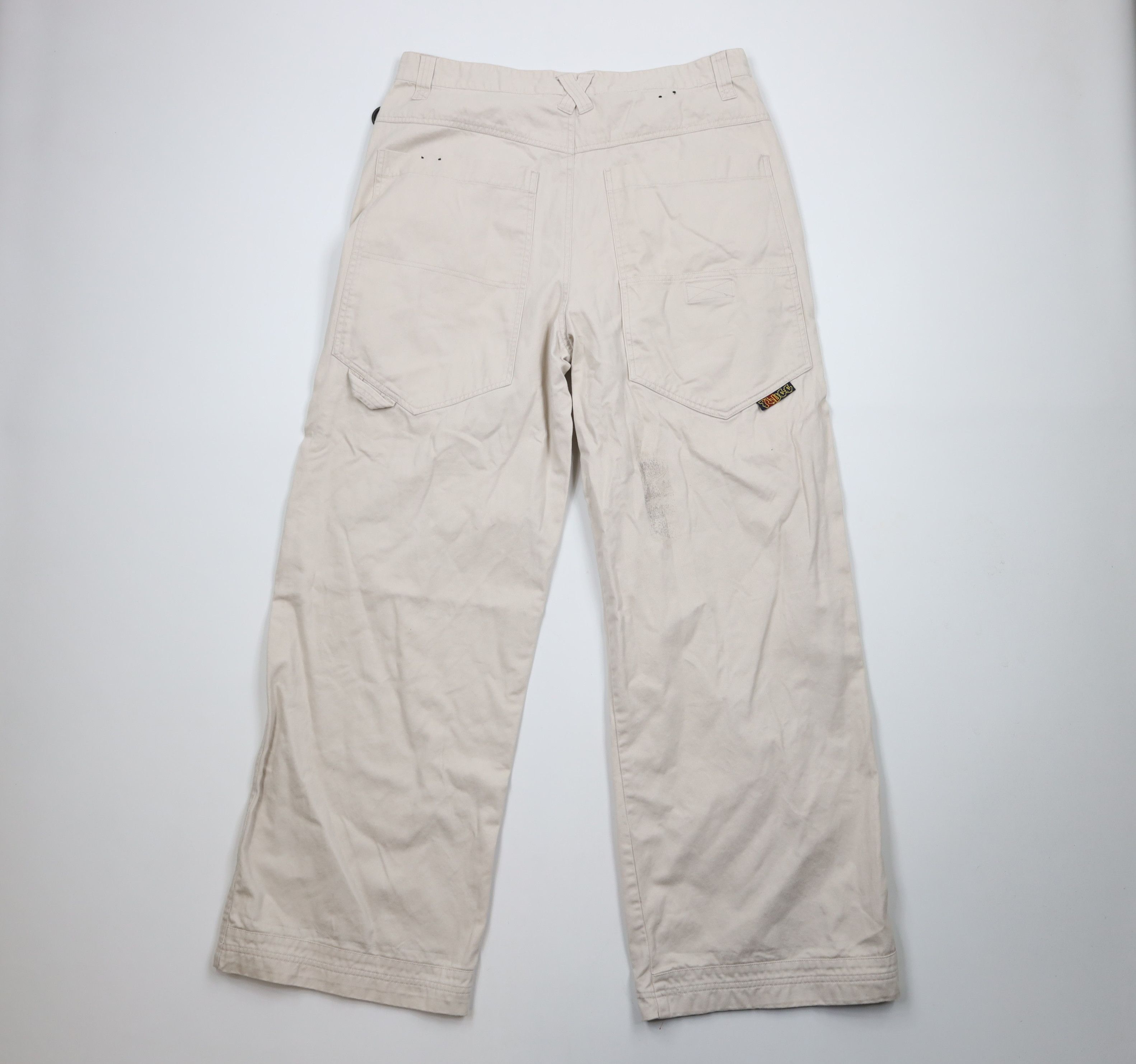 Vintage Vintage 90s Y2K Streetwear Pocket Wide Leg Pants Skateboard Size US 36 / EU 52 - 8 Thumbnail