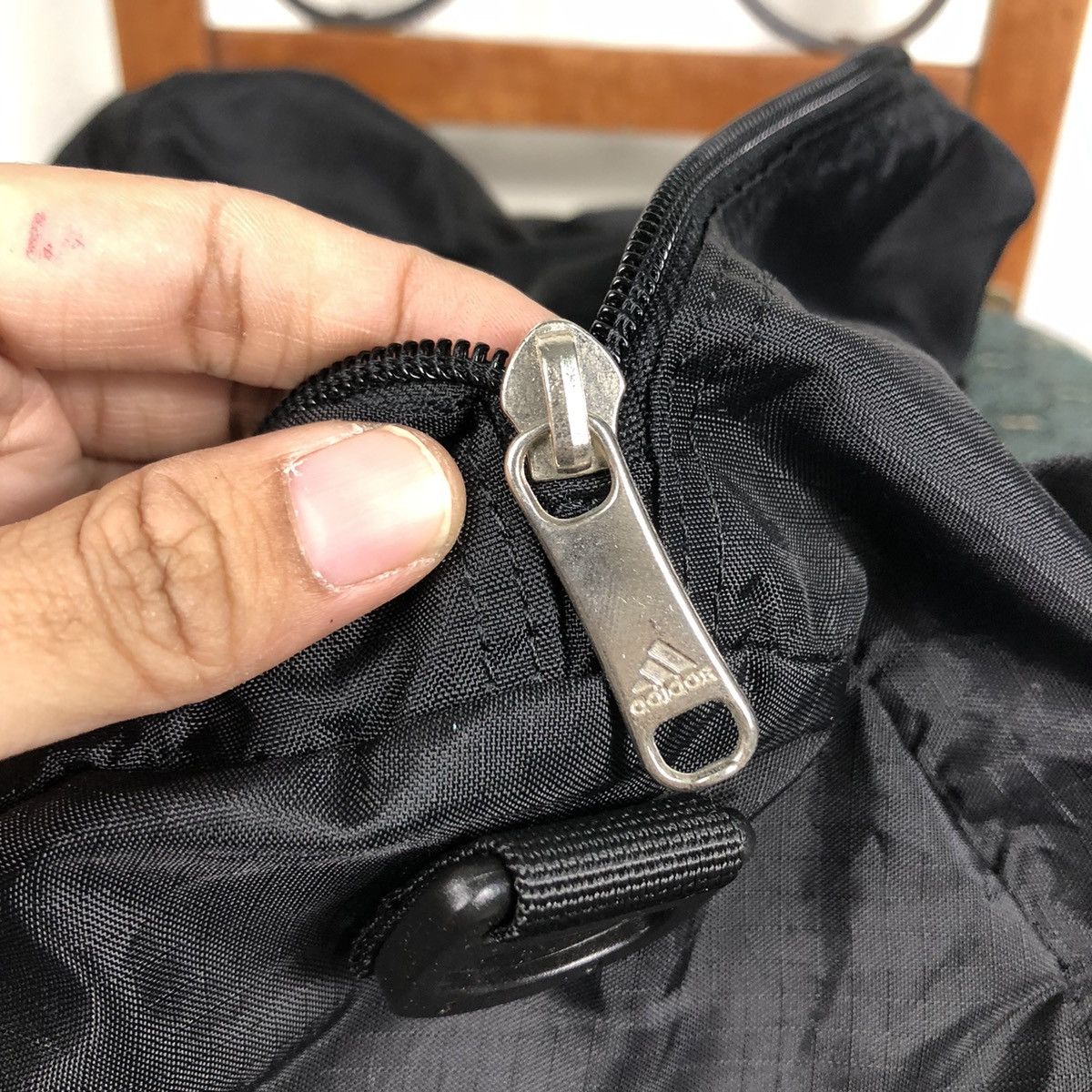 Adidas 📌Vintage Sport Bag Adidas Big Logo Size ONE SIZE - 13 Thumbnail
