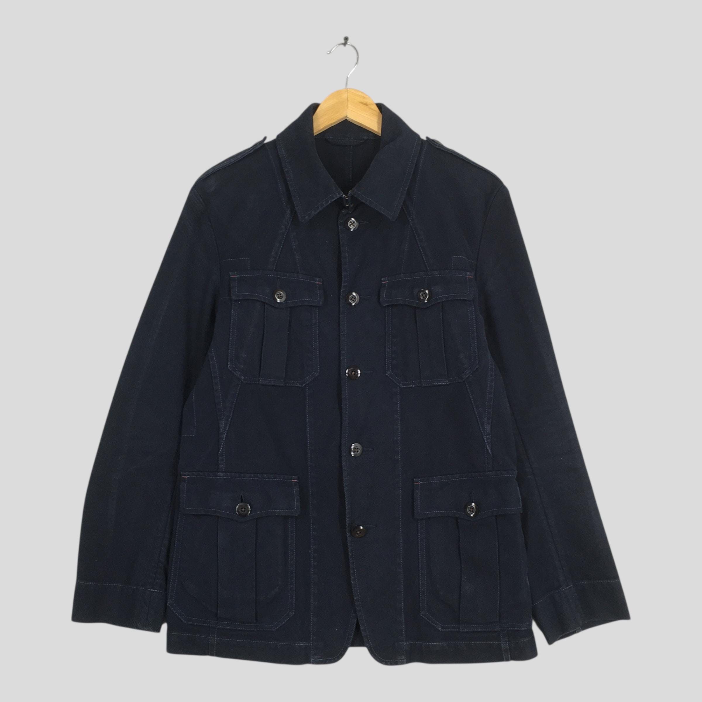 Vintage Vintage Kent Curwent England Cotton Twill Jacket Larg Size US L / EU 52-54 / 3 - 1 Thumbnail