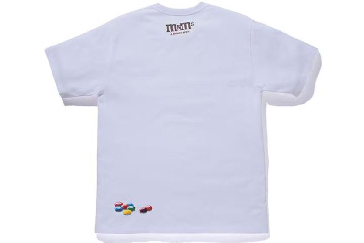 Bape BAPE x M&M's Ape Head Tee White Size US XL / EU 56 / 4 - 3 Thumbnail