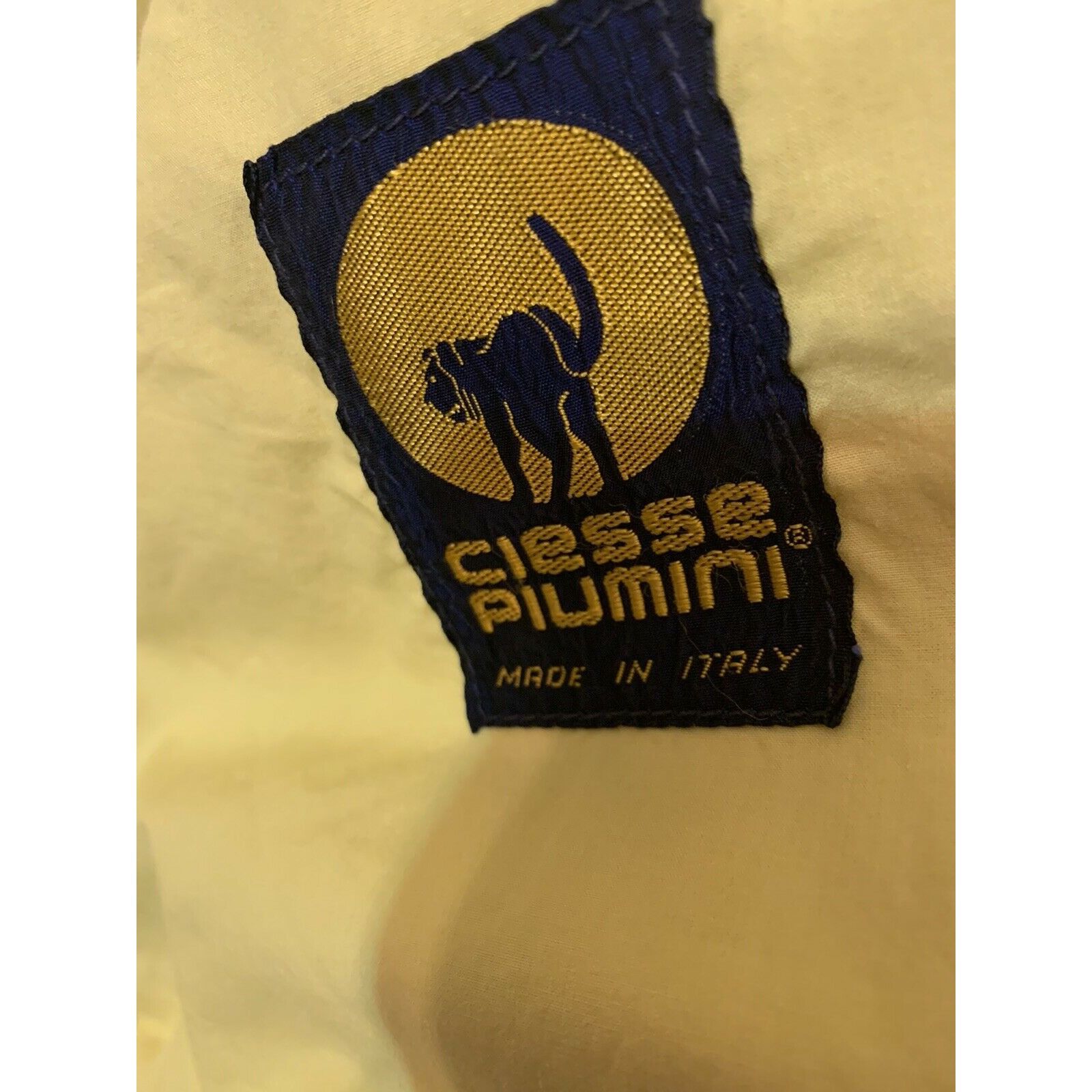 Other Vtg Ciesse Piumini Tan & yellow full zip windbreaker jacket Size US L / EU 52-54 / 3 - 2 Thumbnail