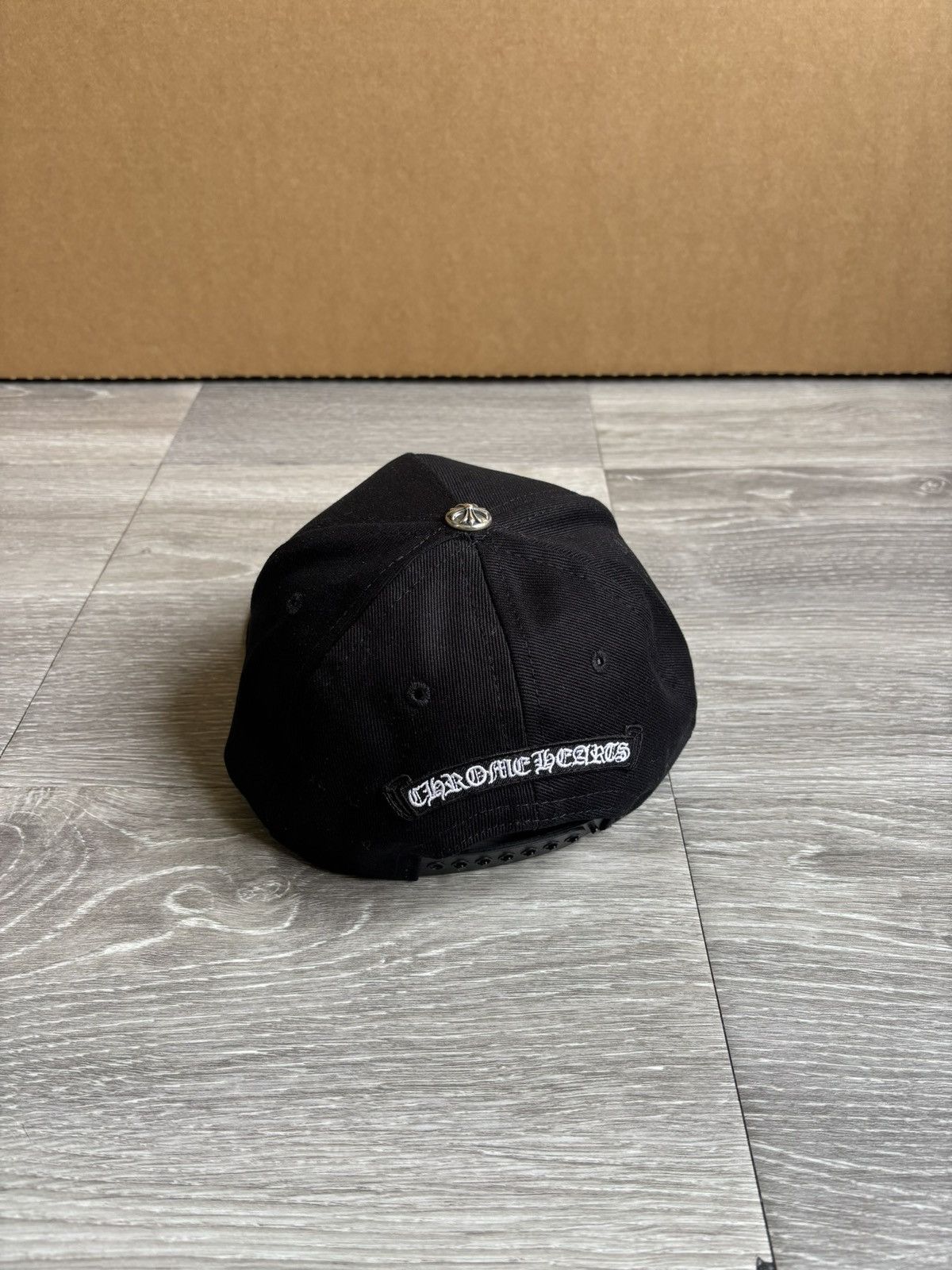 Chrome Hearts Chrome Hearts RS3 Black Denim Hat Size ONE SIZE - 4 Thumbnail