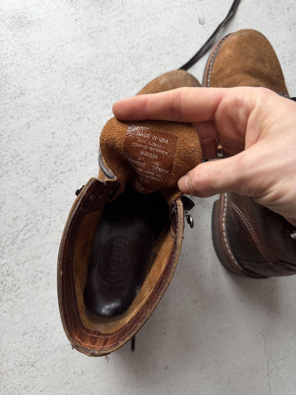 Wolverine Wolverine 1000 Mile 40556 "Evans" Two Tone Brown Boots USA Size US 8 / EU 41 - 10 Thumbnail