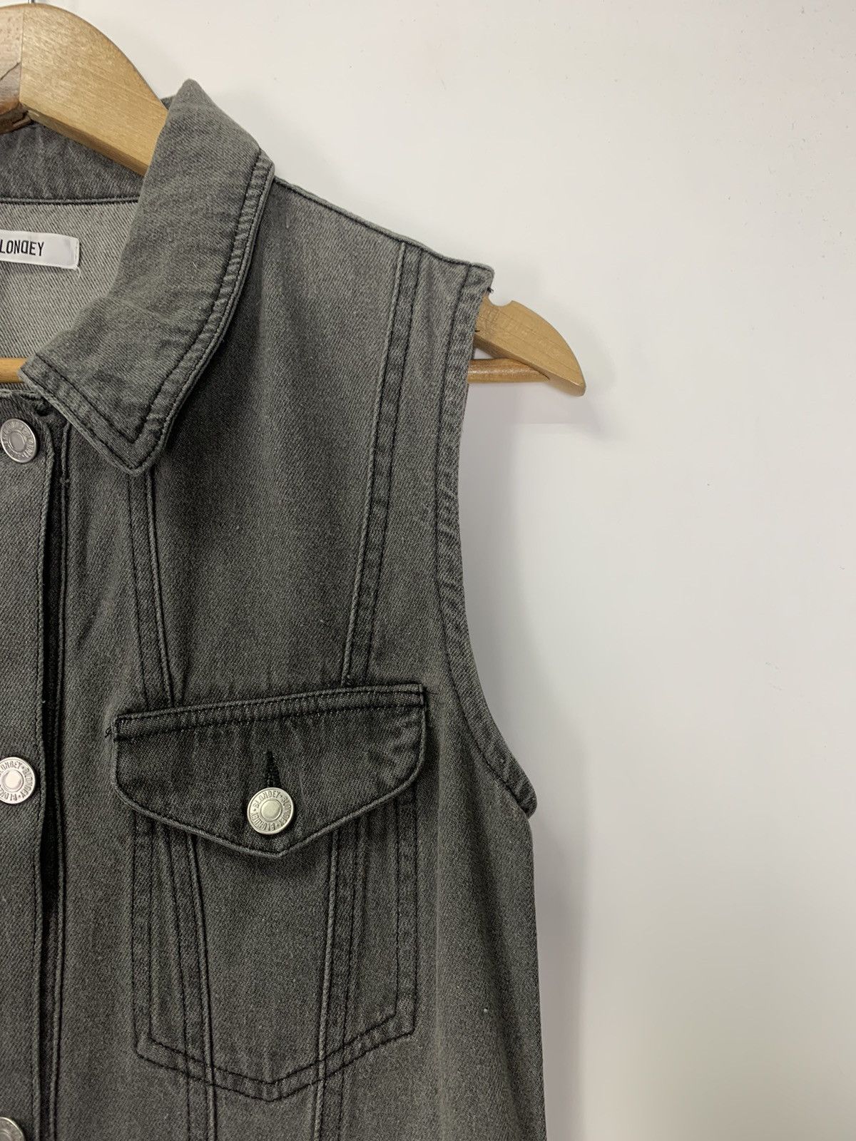 Japanese Brand Blondey Denim Jacket for Women’s Size M / US 6-8 / IT 42-44 - 5 Thumbnail