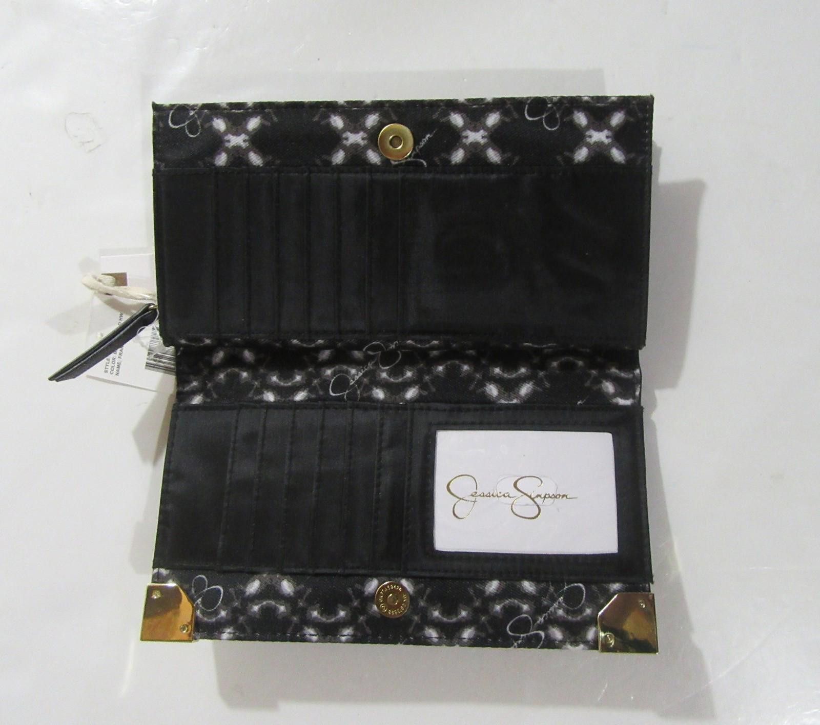 Other Jessica Simpson Frankie Wallet Black / Gold Hardware Size ONE SIZE - 4 Thumbnail