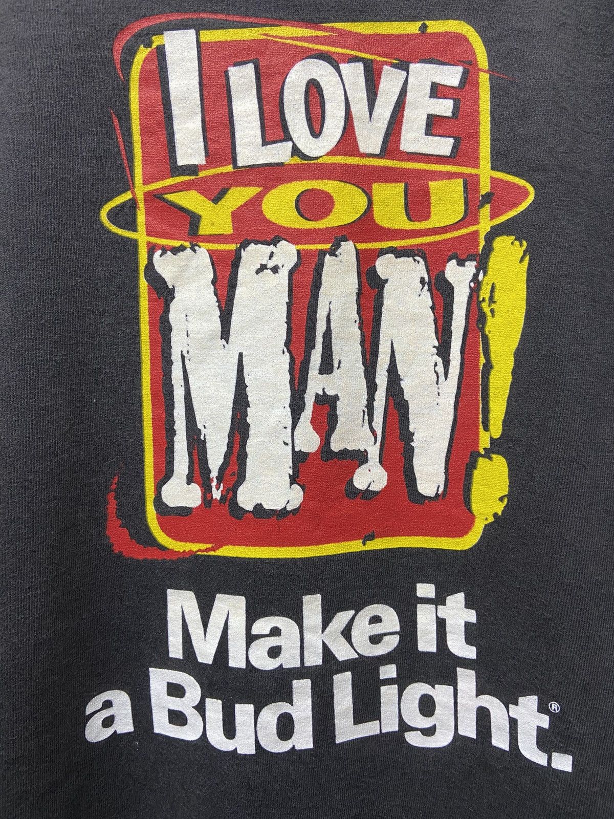 Budweiser Vintage 1996 Budlight beer i love you man! Size US XL / EU 56 / 4 - 10 Thumbnail
