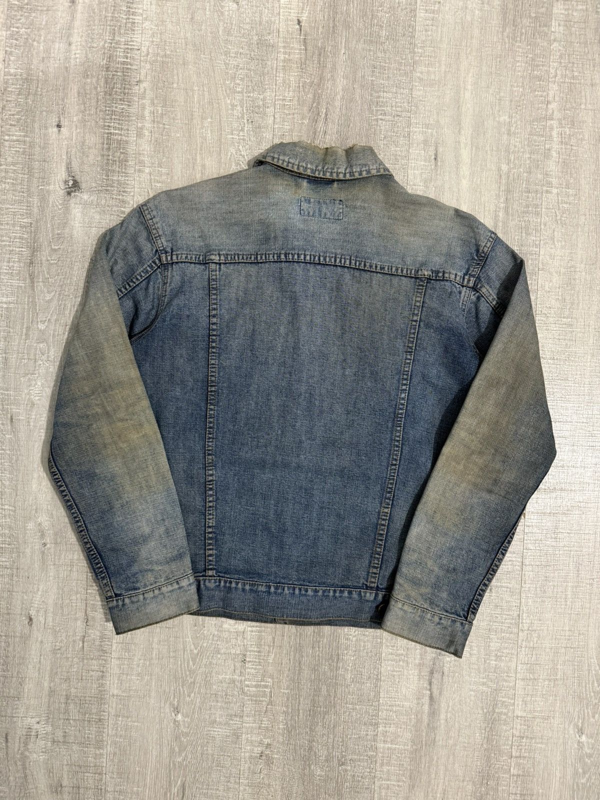 Vintage Vintage sun faded wrangler denim jacket Size US S / EU 44-46 / 1 - 8 Thumbnail