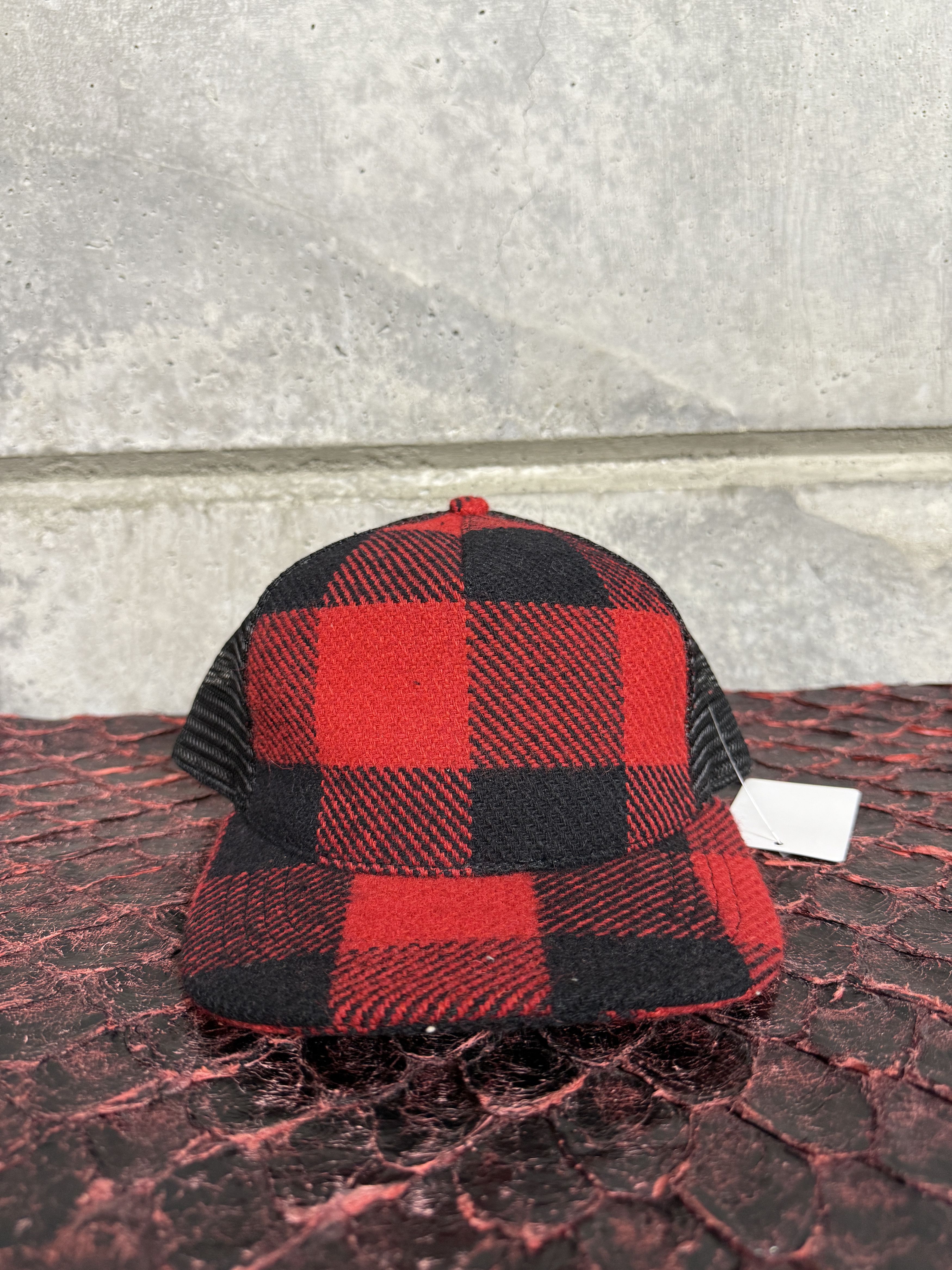 Greg Lauren Greg Lauren Buffalo Plaid Trucker Hat Size ONE SIZE - 1 Thumbnail