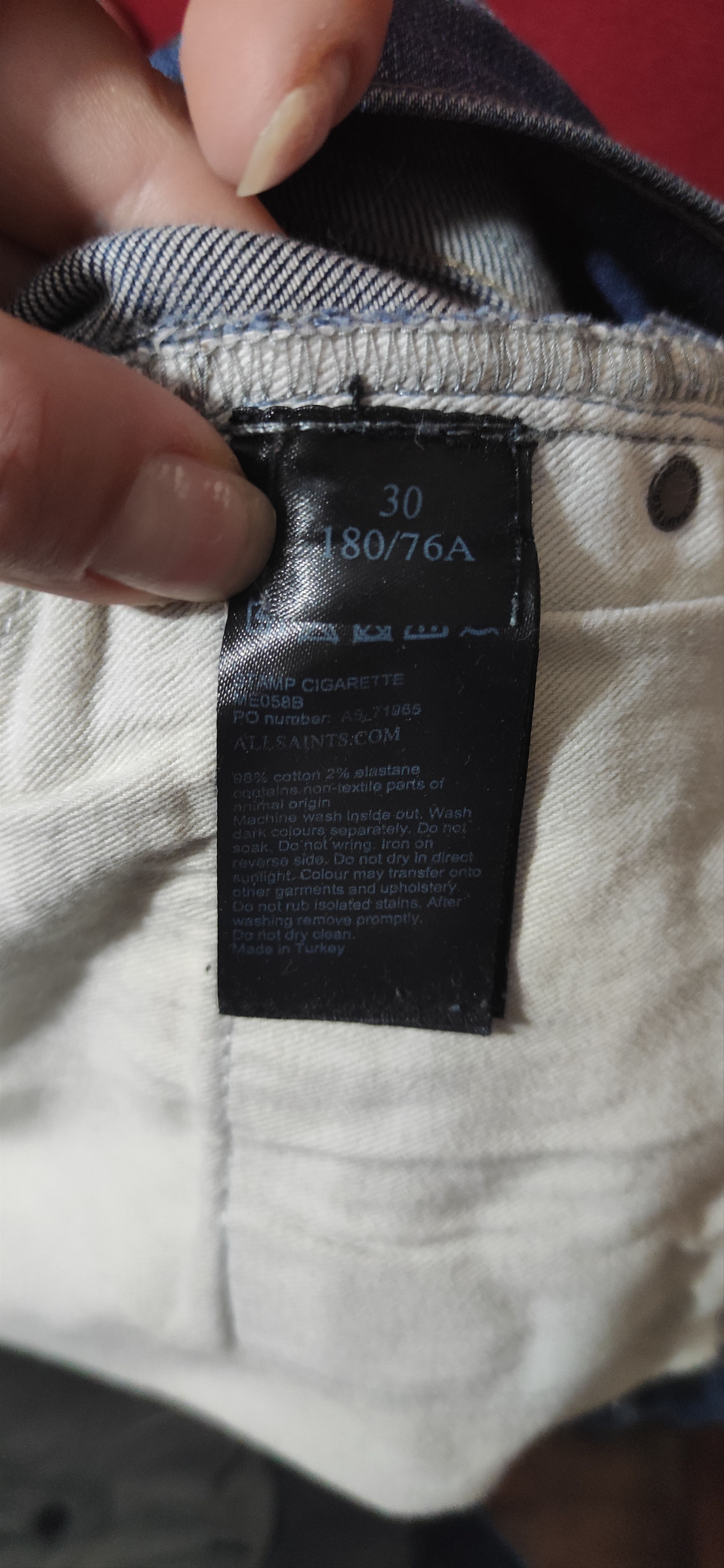 Allsaints The women's jeans Allsaints Size 30" / US 8 / IT 44 - 7 Thumbnail