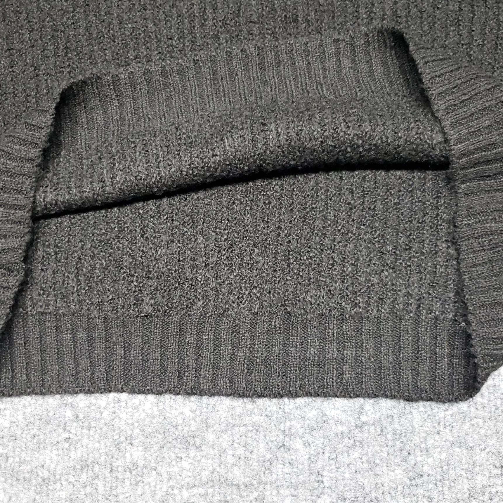 Vintage **Women's M Black Long Sleeve Collar Ribbed Knit Pullover New** User: **Black Women's M Long Sleeve Collar Ribbed Knit Pullover New** Size M / US 6-8 / IT 42-44 - 6 Thumbnail