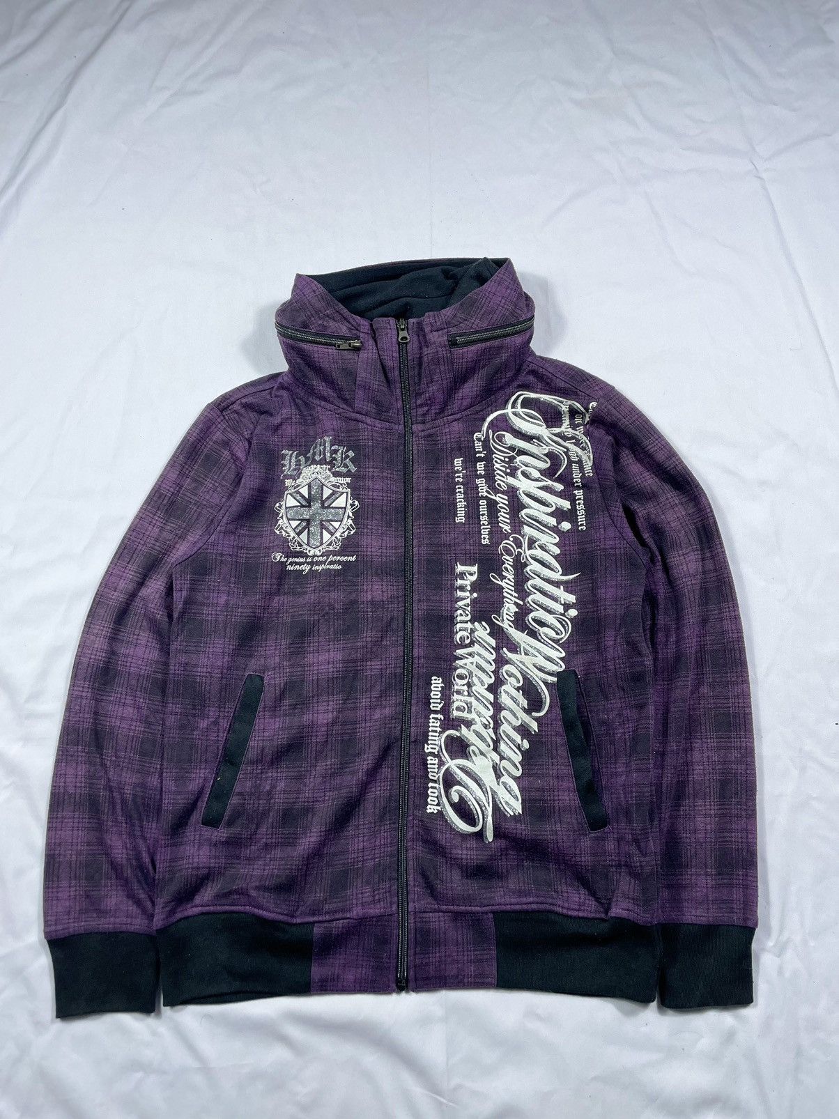 If Six Was Nine GOA BONO JACKET STYLE BEAUMERE MULTIZIPPER ZIP HOODIE Size US M / EU 48-50 / 2 - 3 Thumbnail