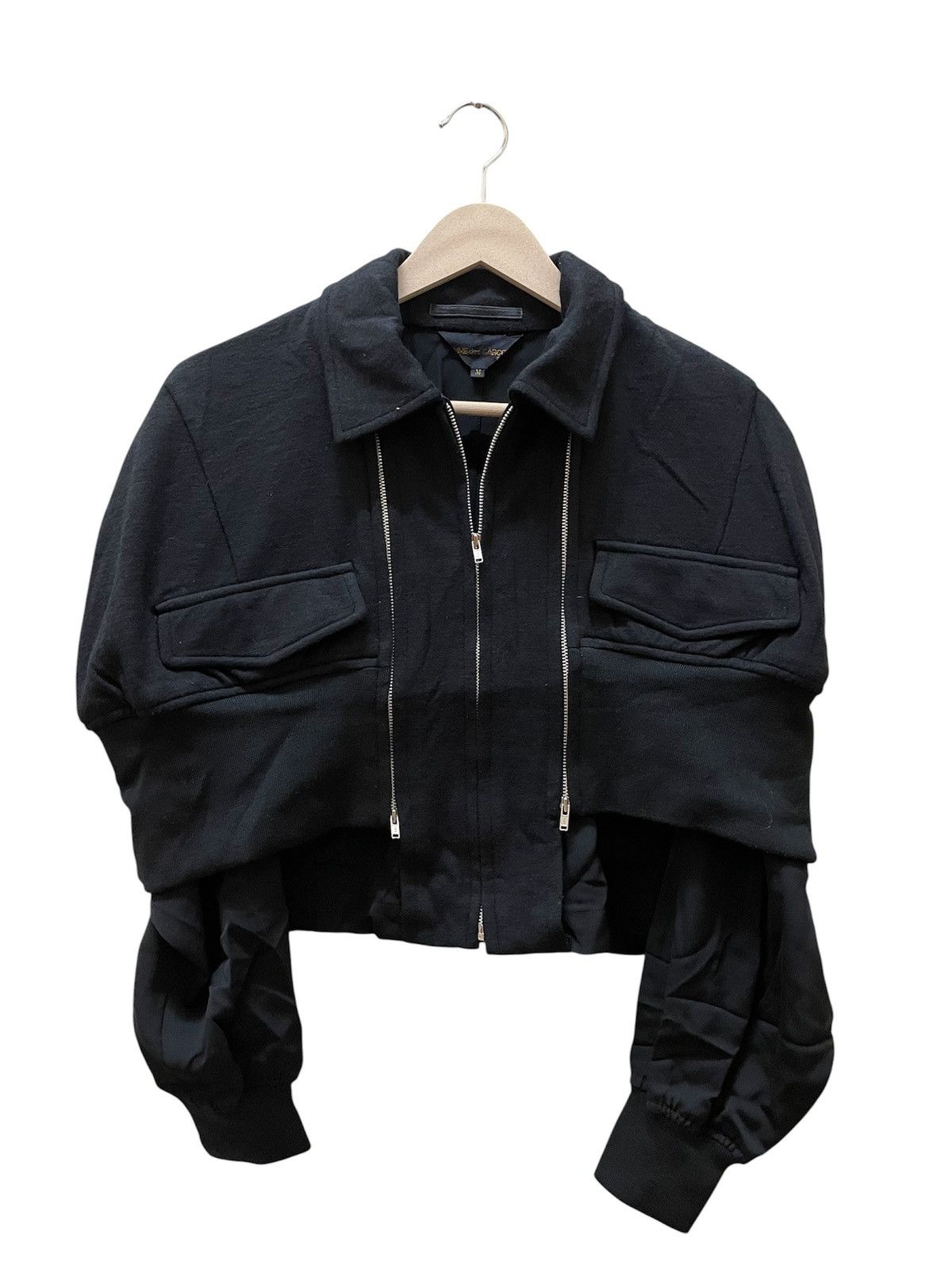 Comme des Garcons Archive Rei Kawakubo CDG AD1989 Deconstructed Hybrid Jacket Size US M / EU 48-50 / 2 - 2 Thumbnail