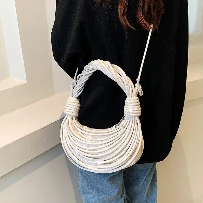 Other Streetwear Rope Knotted Half-Moon Bag Size ONE SIZE - 8 Thumbnail
