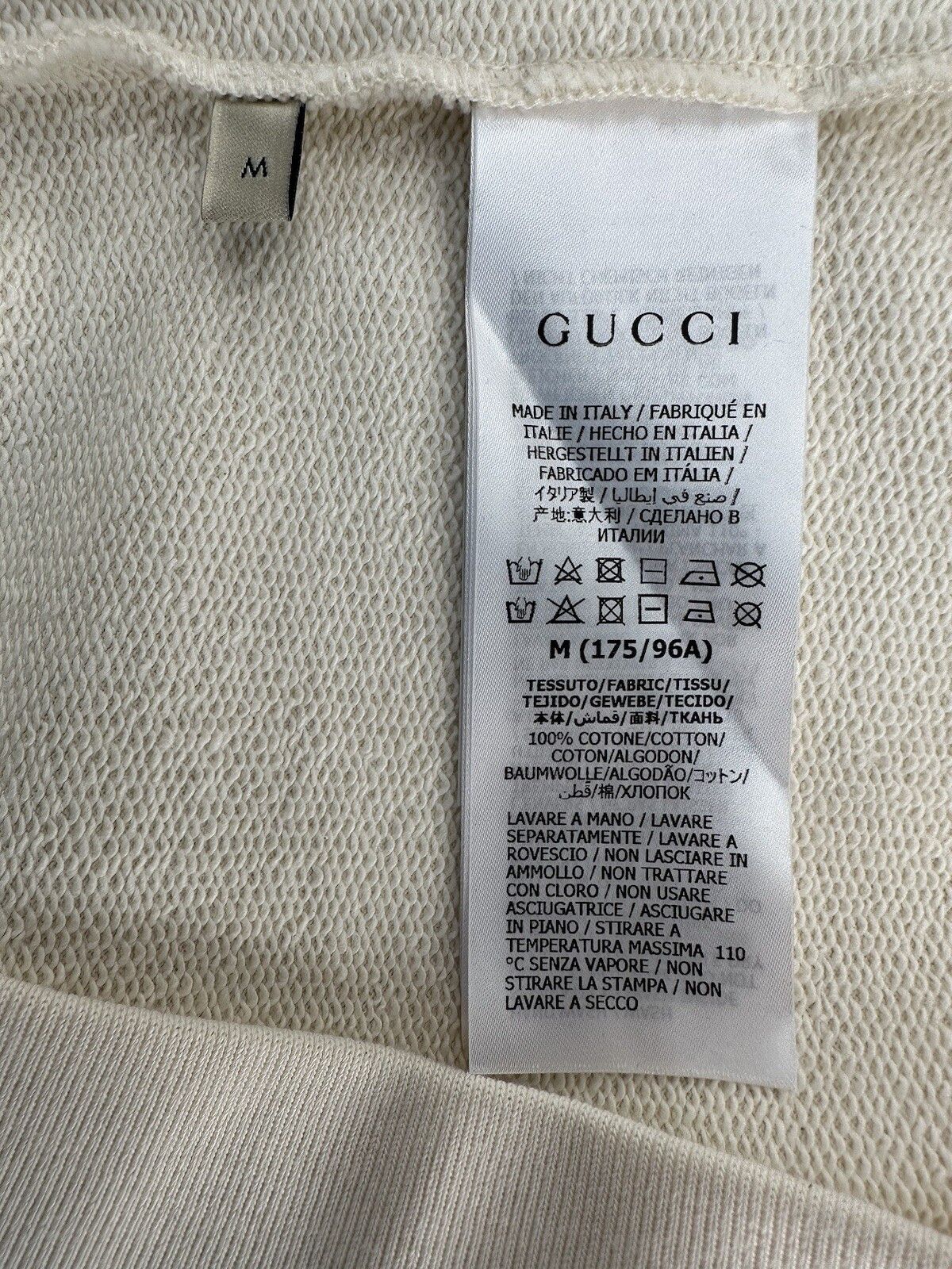 Gucci Size-M New Gucci Men's Sweatshirt Size US S / EU 44-46 / 1 - 6 Thumbnail
