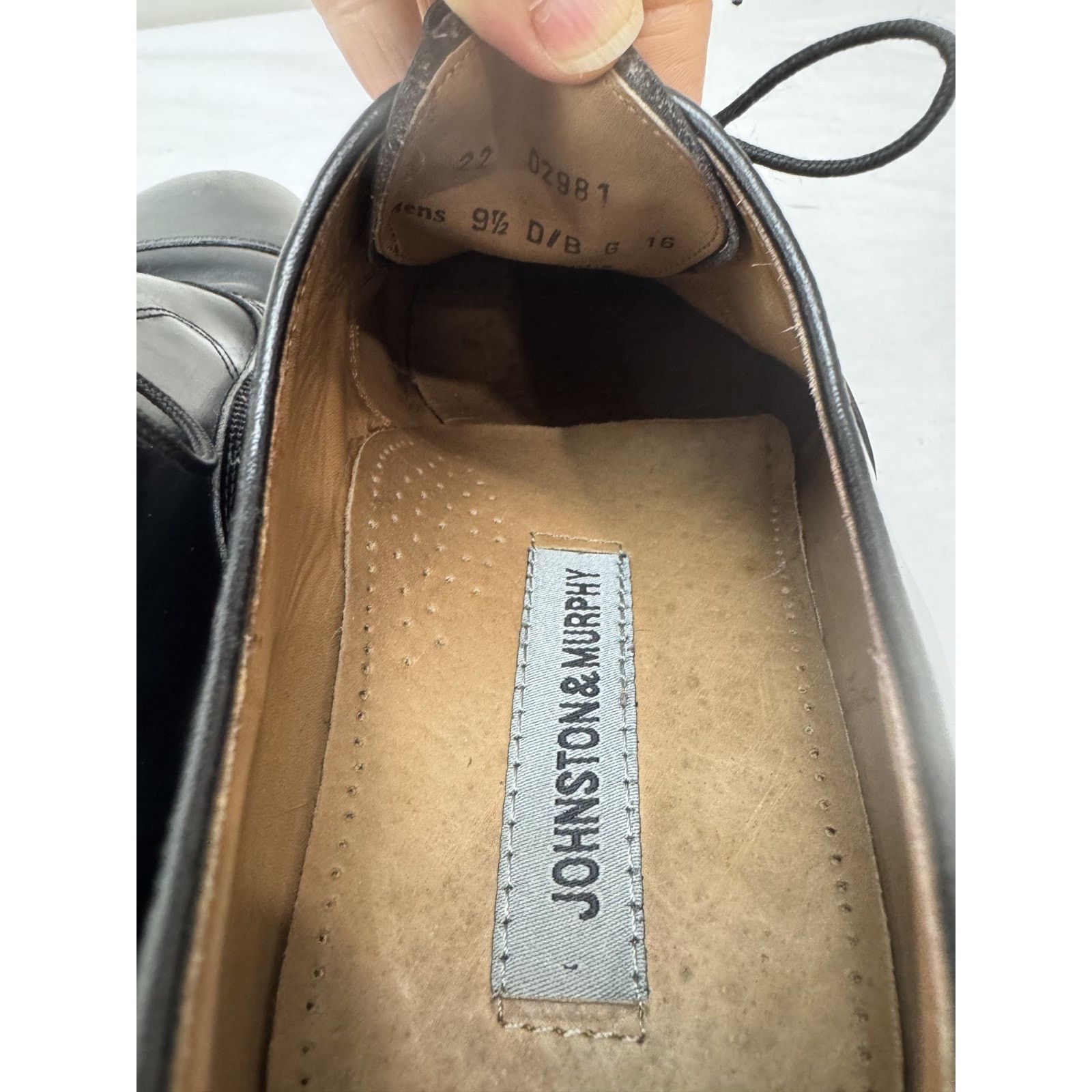 Johnston & Murphy Men's Dress Shoes JOHNSTON & MURPHY Melton 02981 Sz 9.5 D/B Size US 9.5 / EU 42-43 - 7 Thumbnail