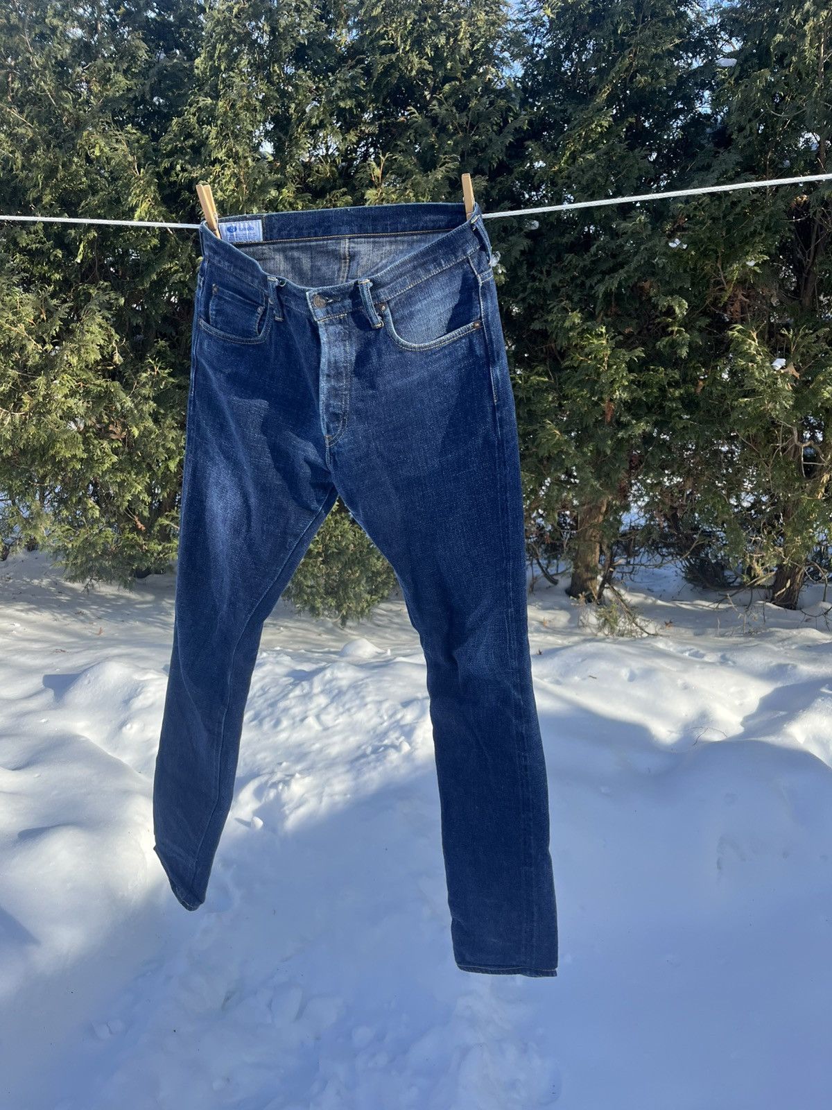 Tanuki Tanuki T1030HT (天 “Ten”) High Tapered Jeans 12.5oz Size US 32 / EU 48 - 10 Thumbnail